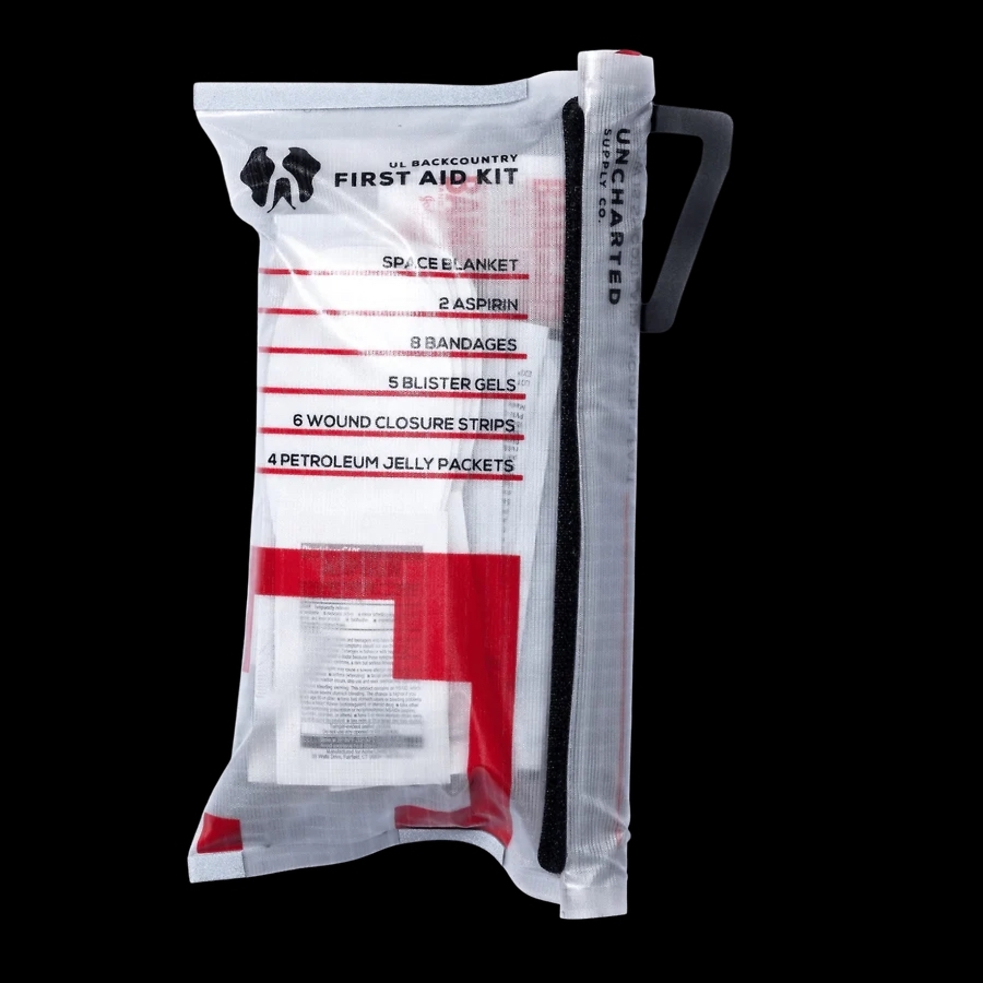 Uncharted Supply Co Triage Kit — Ultralight, First Aid and Survival Gear, Model# SU-T3I-U-CL
