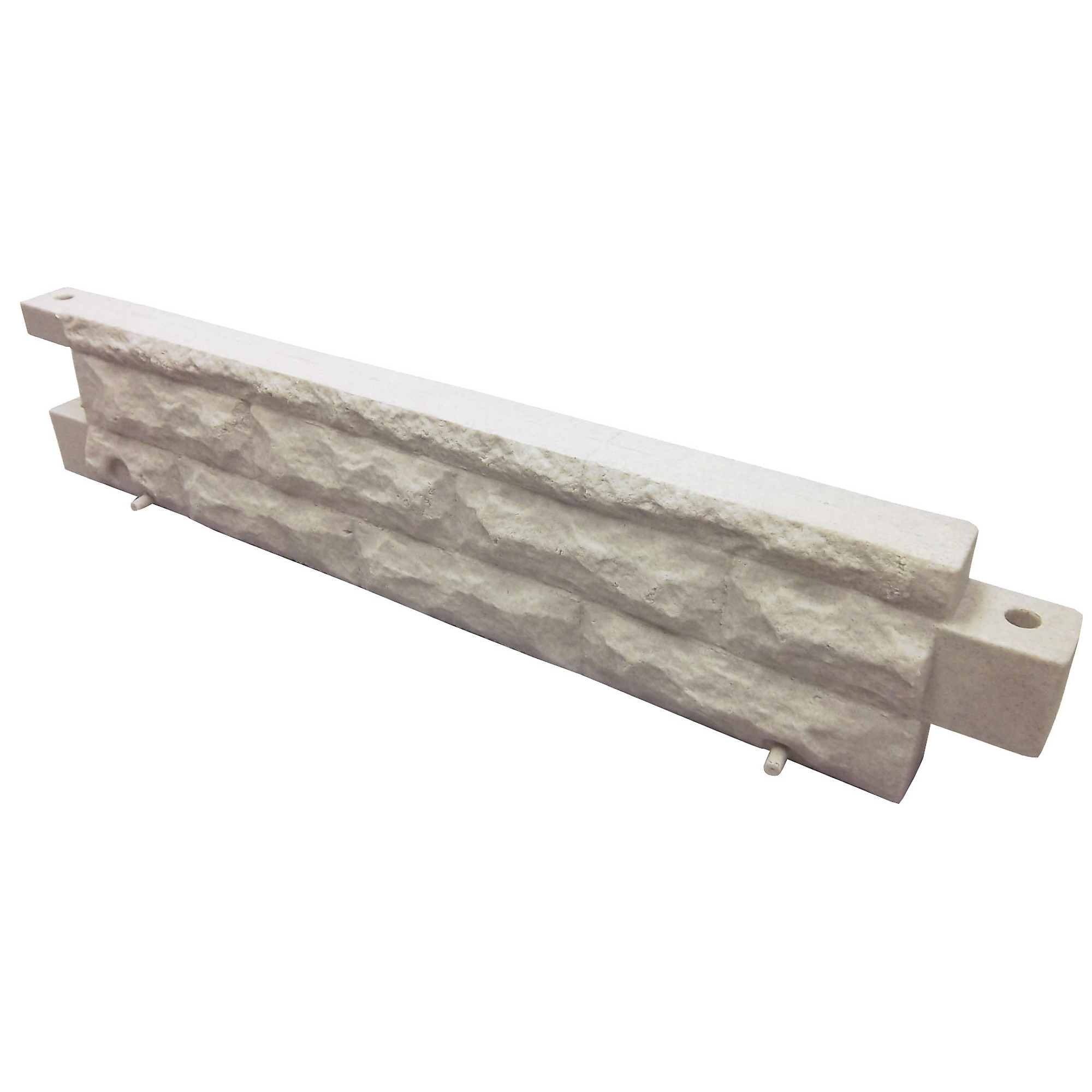 Good Ideas Garden Wizard Self-Watering Stone Landscape Border Wall — 4ft., Sandstone, Model# GW-WALL4-SAN