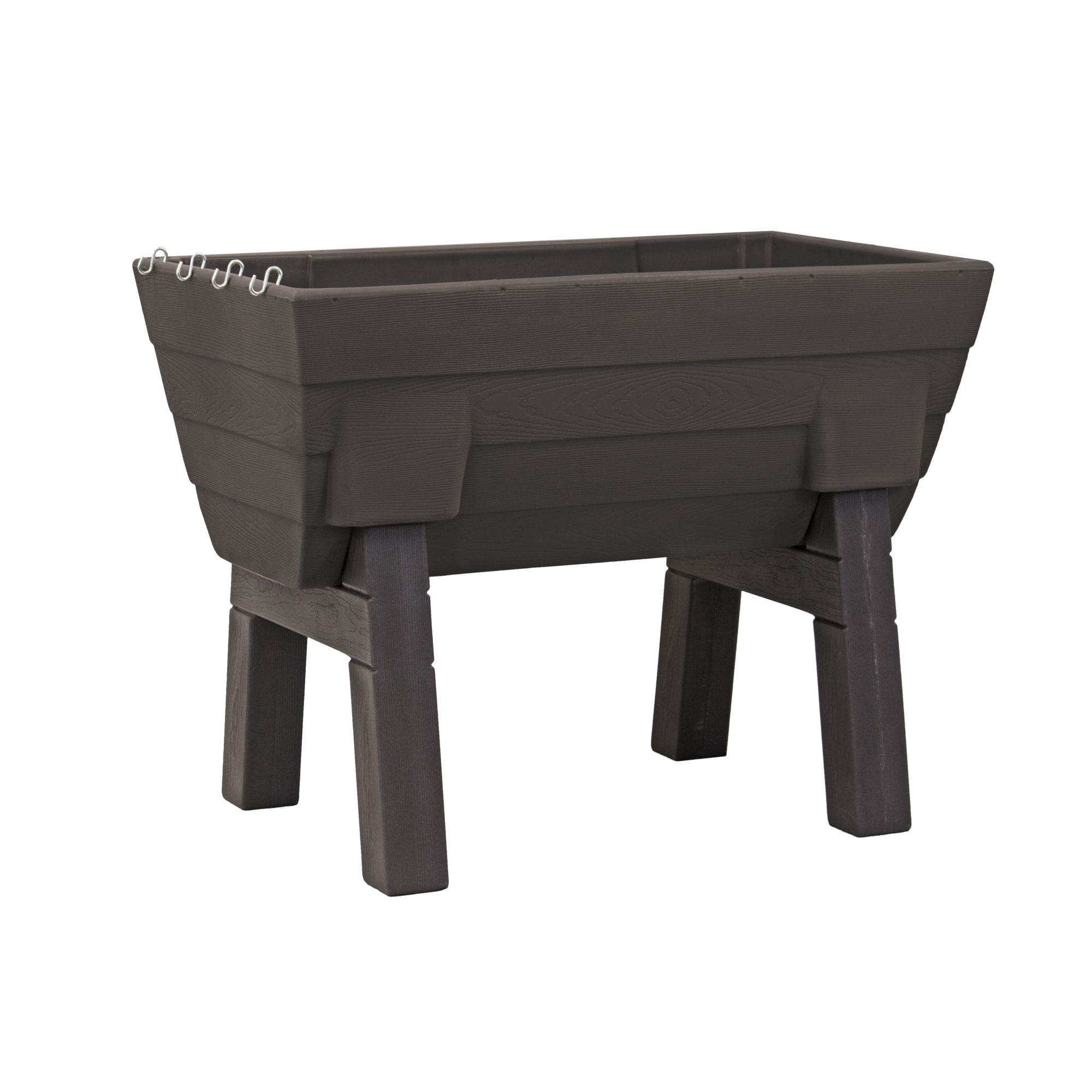 Good Ideas Garden Wizard Elevated Garden Bed — Self-Watering, Oak, Model# GW-ELG5CF-OAK