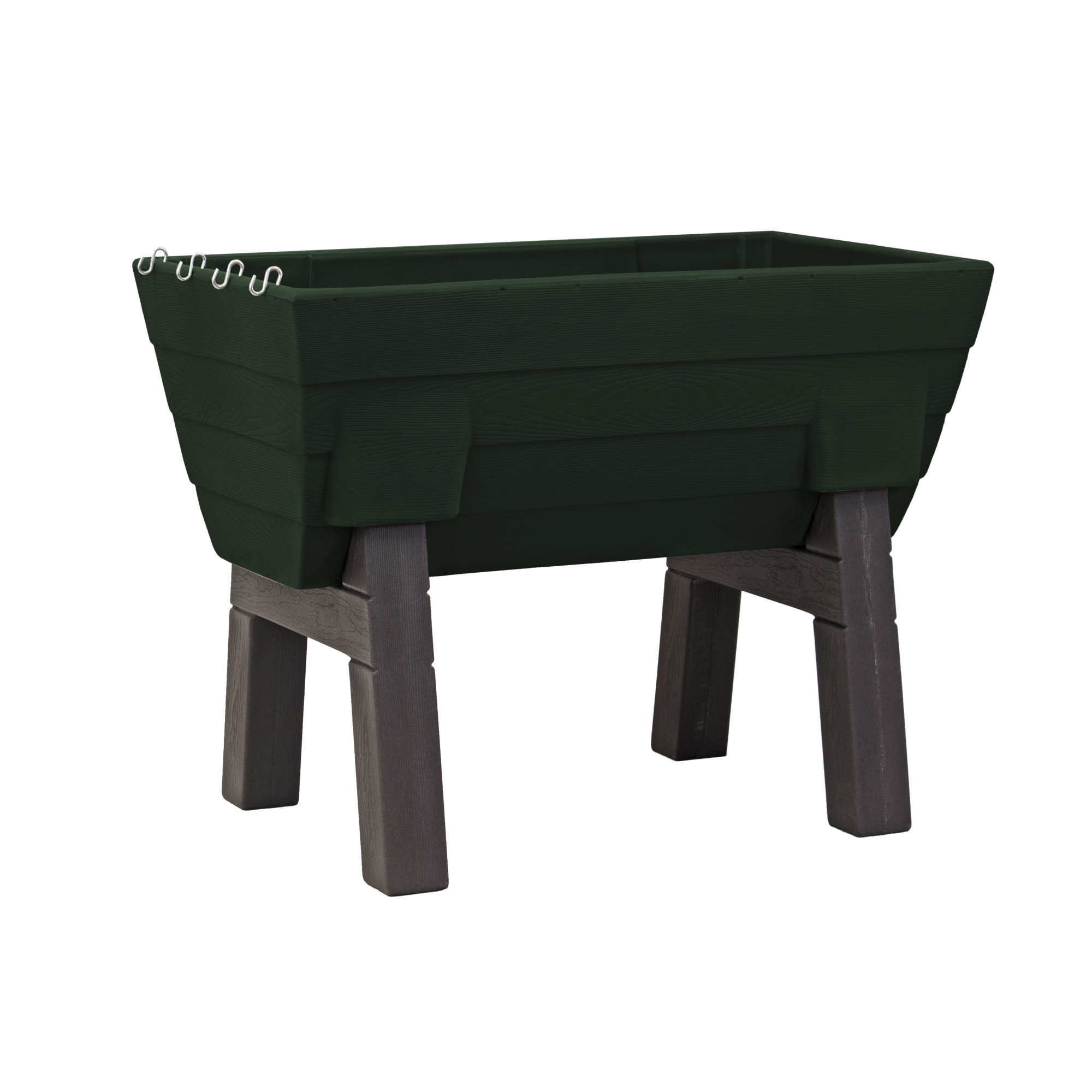 Good Ideas Garden Wizard Elevated Garden Bed — Green, Self-Watering, 10-Gallon Capacity, Model# GW-ELG5CF-GRN