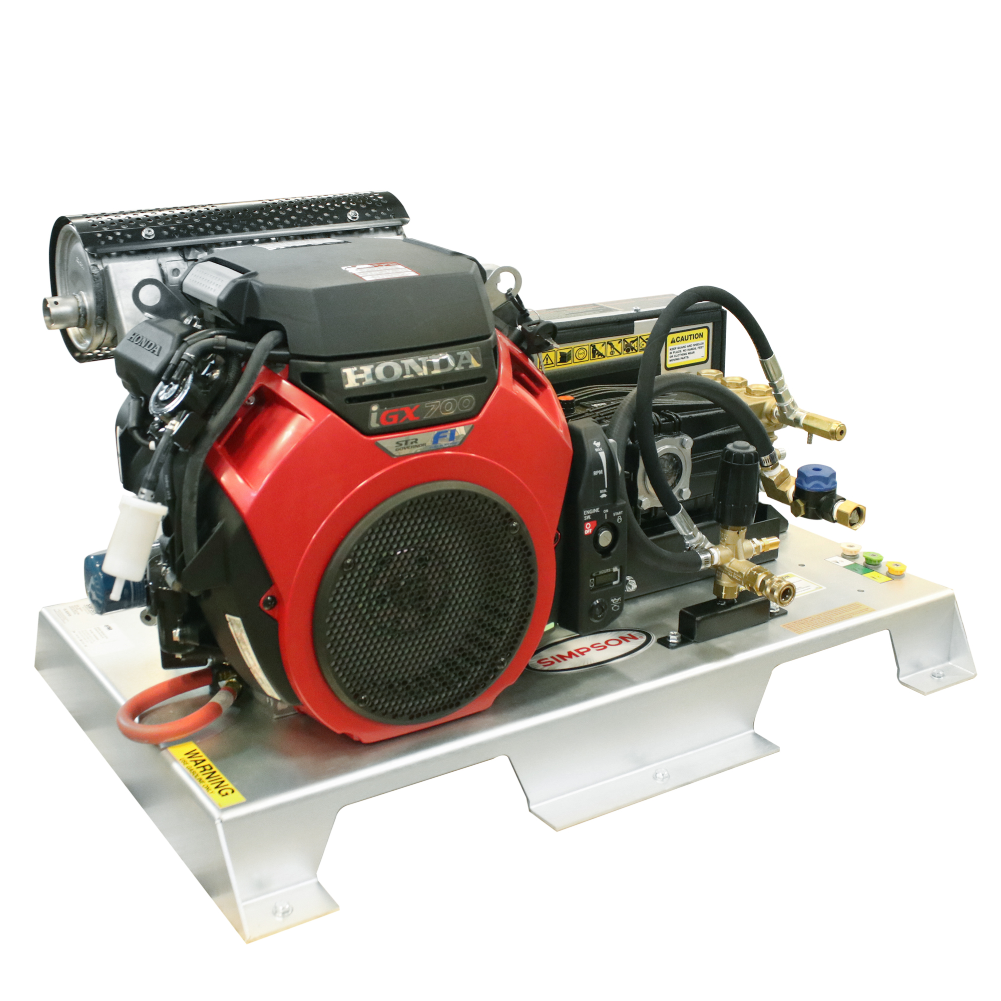 Simpson Gas Truck Mount Pressure Washer system 3000 PSI 8.0 GPM