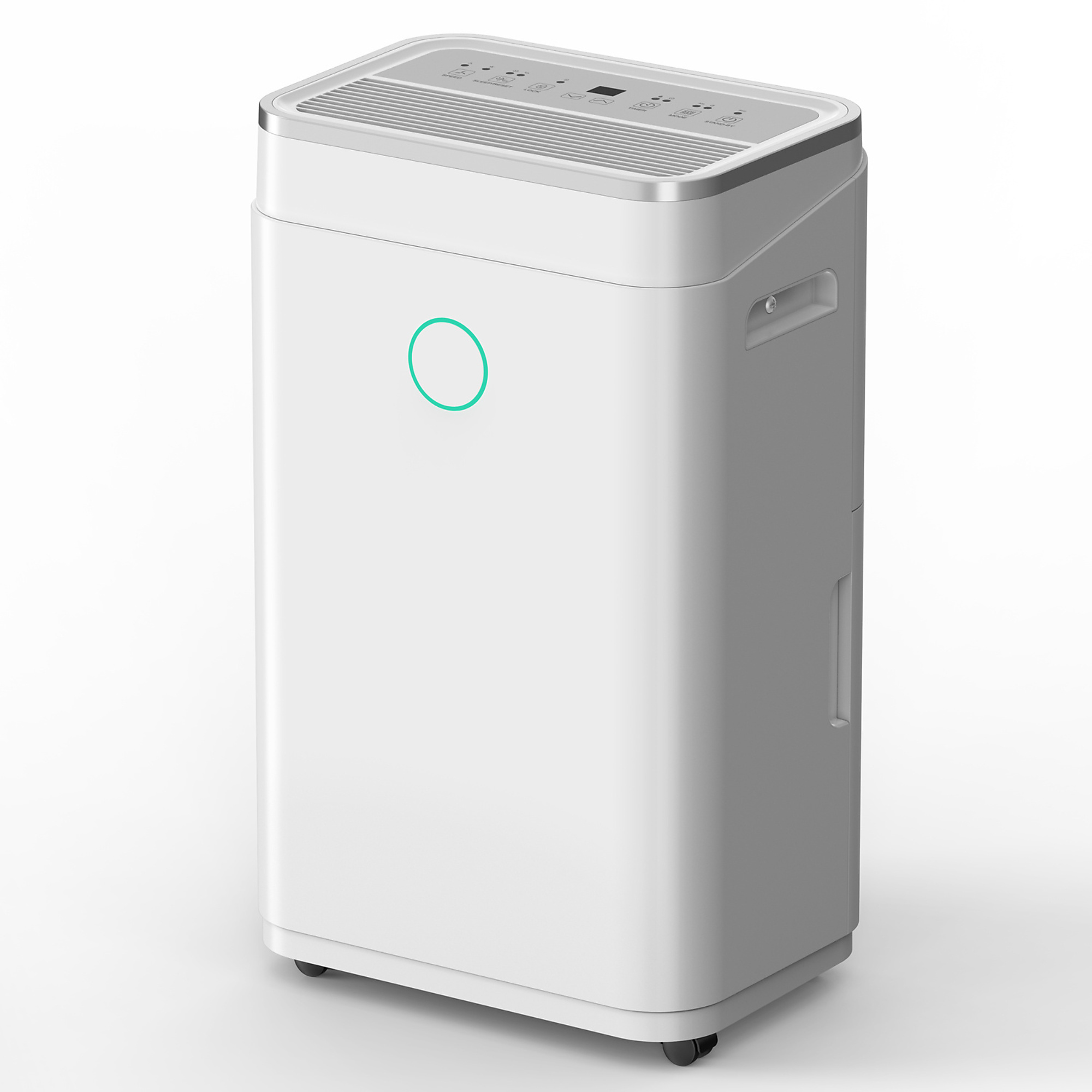 EdenDirect Commercial Dehumidifier — 50-Pint, 4500 Sq. Ft., Sleep Mode, Timer, White, Model# NTE-OL20-D030A