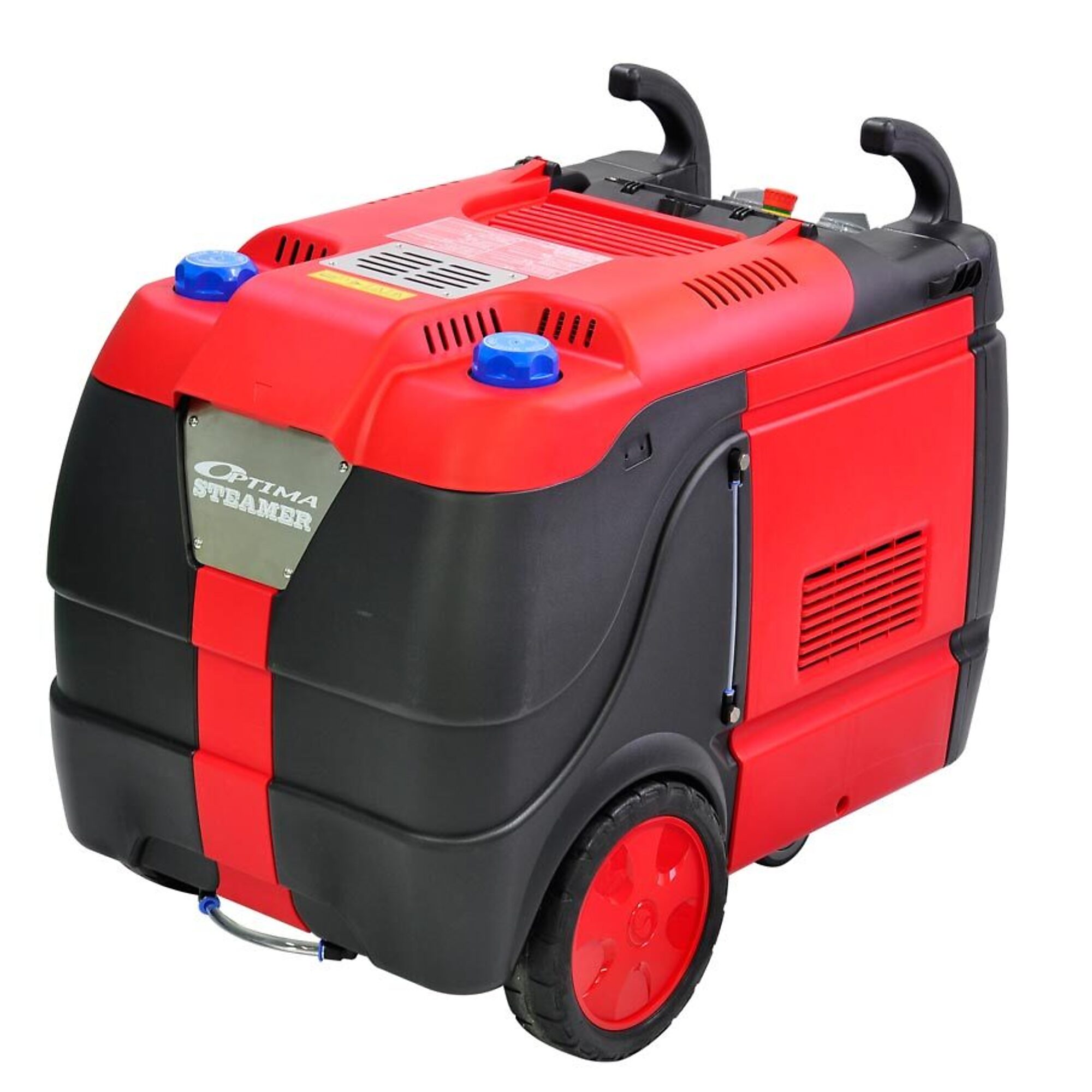 Optima Steamer XE Industrial Steam Cleaner — 230V, Electric-Powered, 18kW, 174Â°C Max Temperature, Red, Model# OPT-XE18230-R