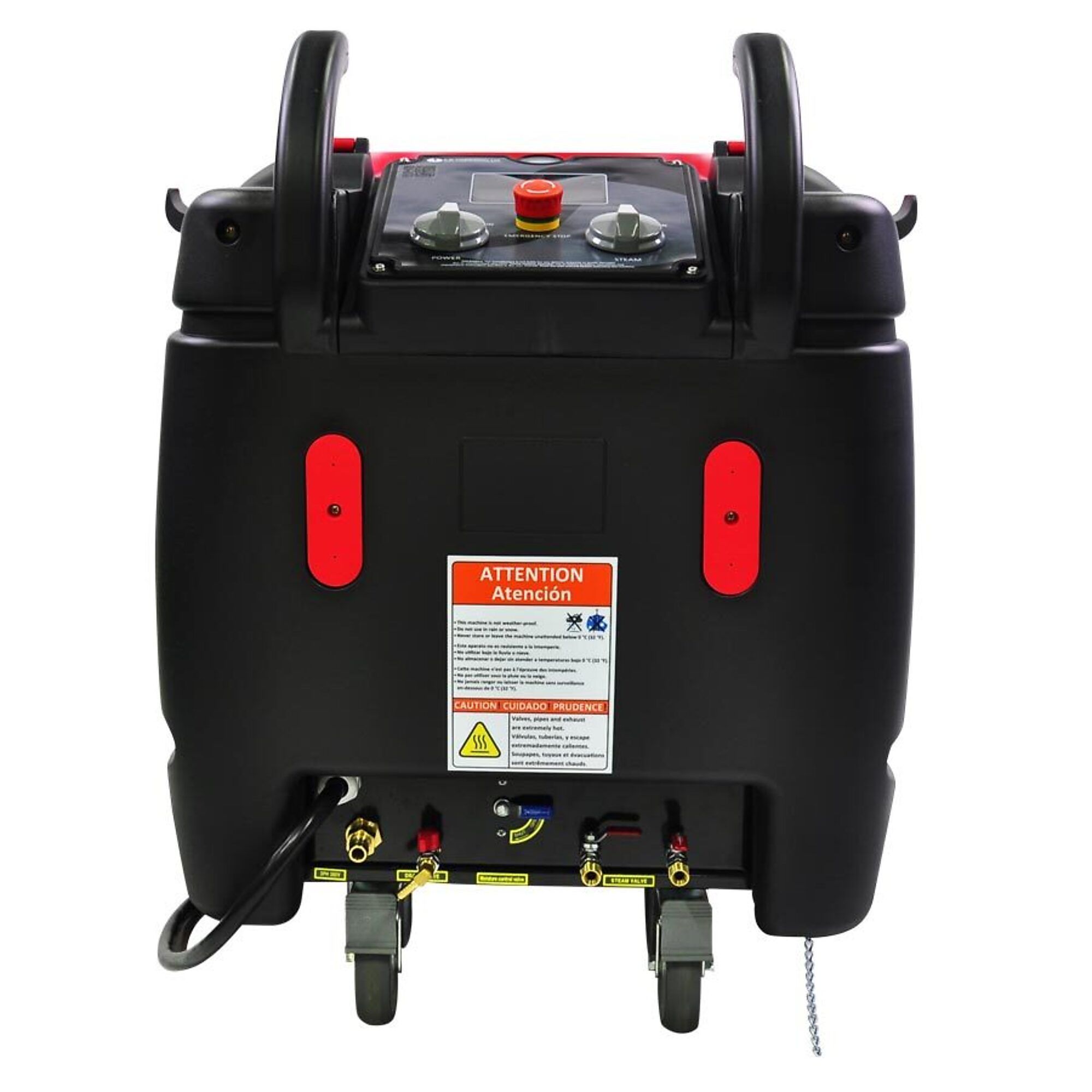 Optima Steamer™ XE Red – 480V, electric-powered industrial