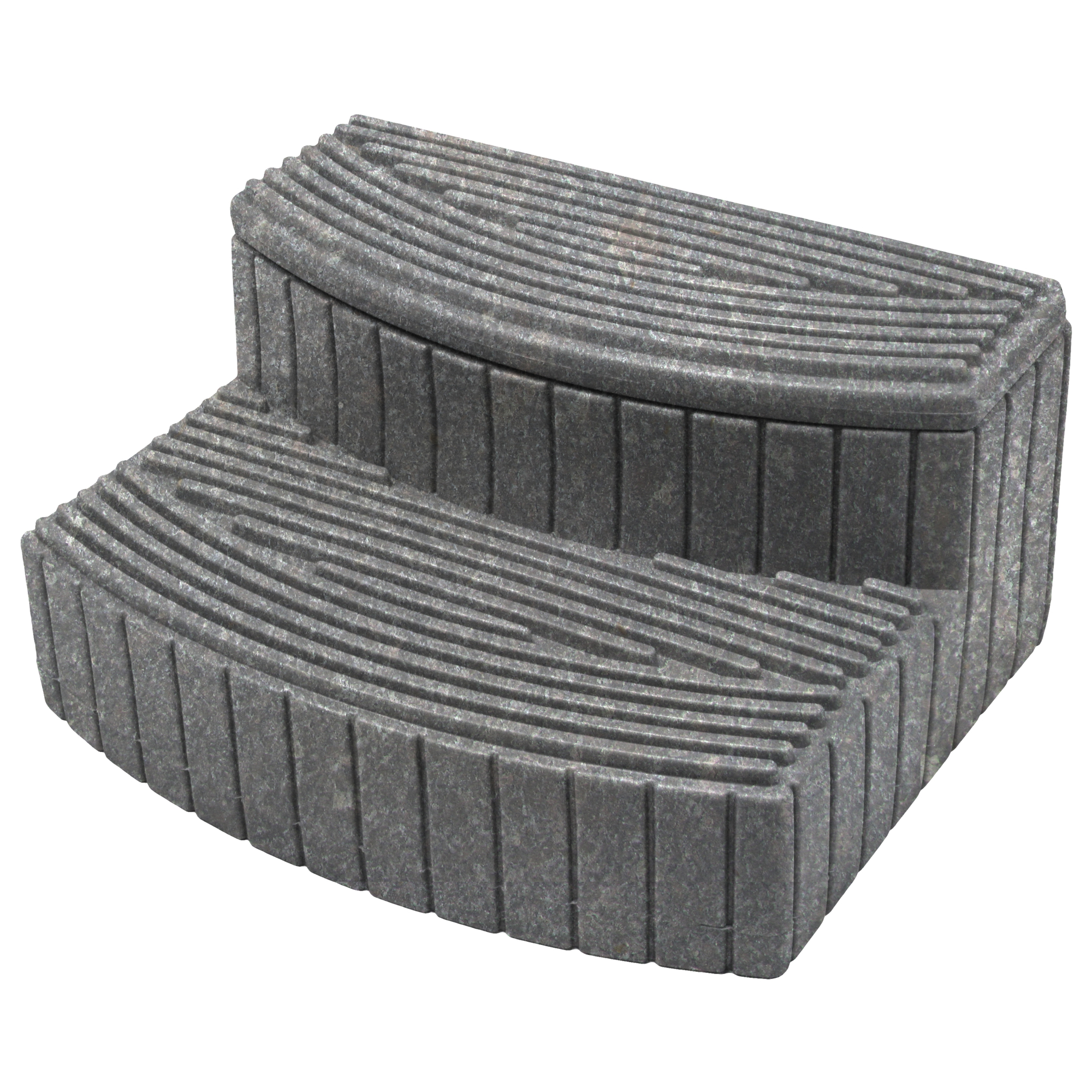 Good Ideas Stora Step — Dark Granite, Rotationally Molded Plastic, Durable, Model# SSTEP-DAR