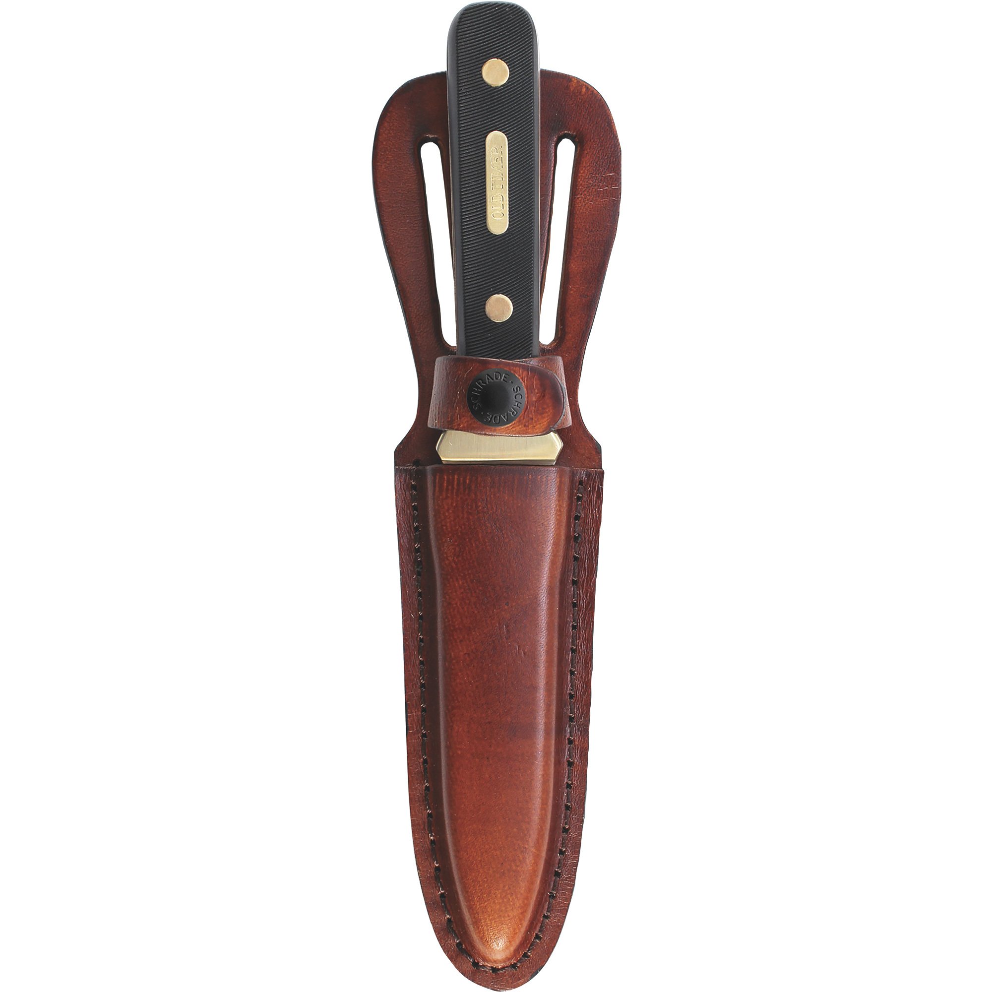 Old Timer FixedBlade Boot Knife with Leather Sheath, Model 162OT