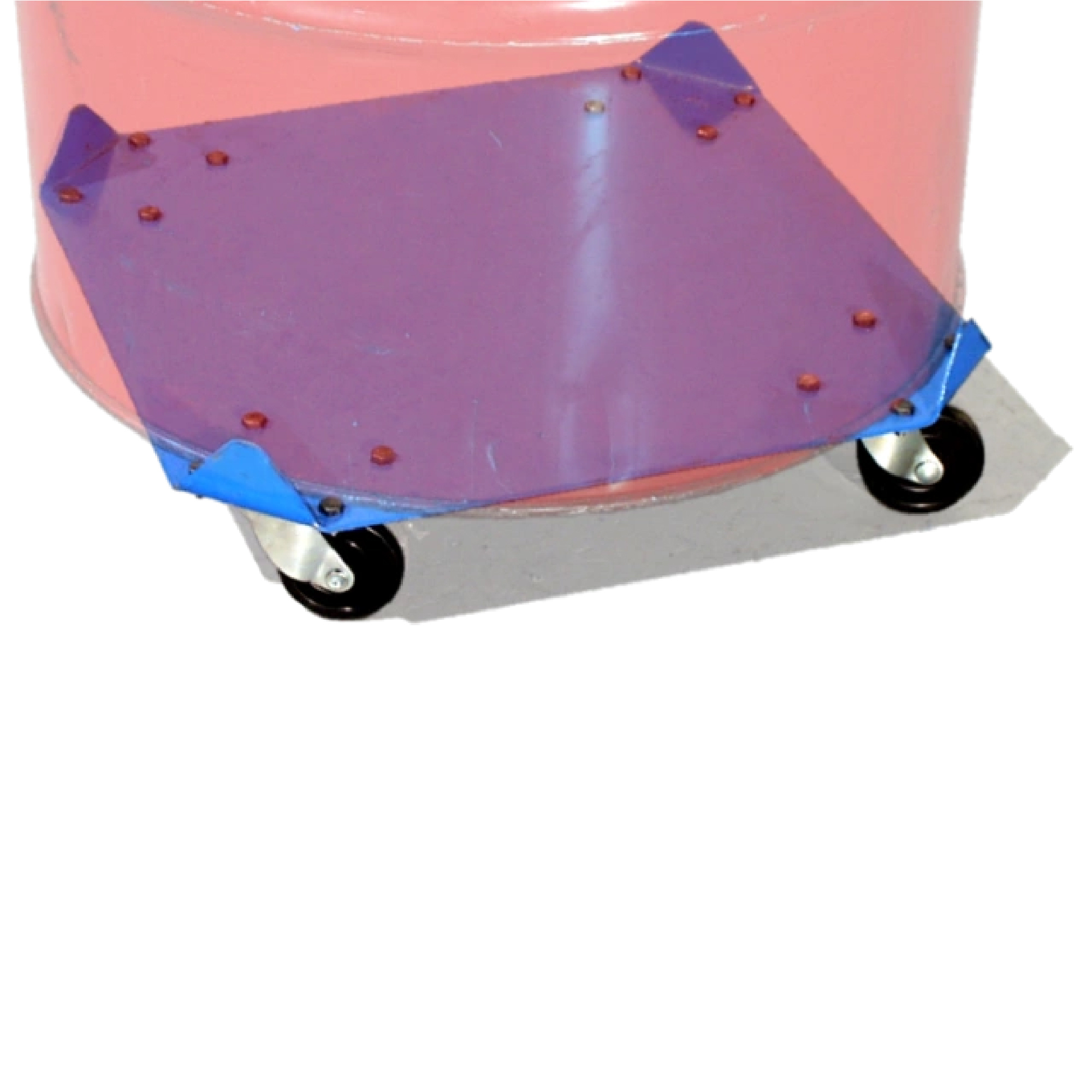 Morse Square Drum Dolly 20in. 4 Swivel Casters