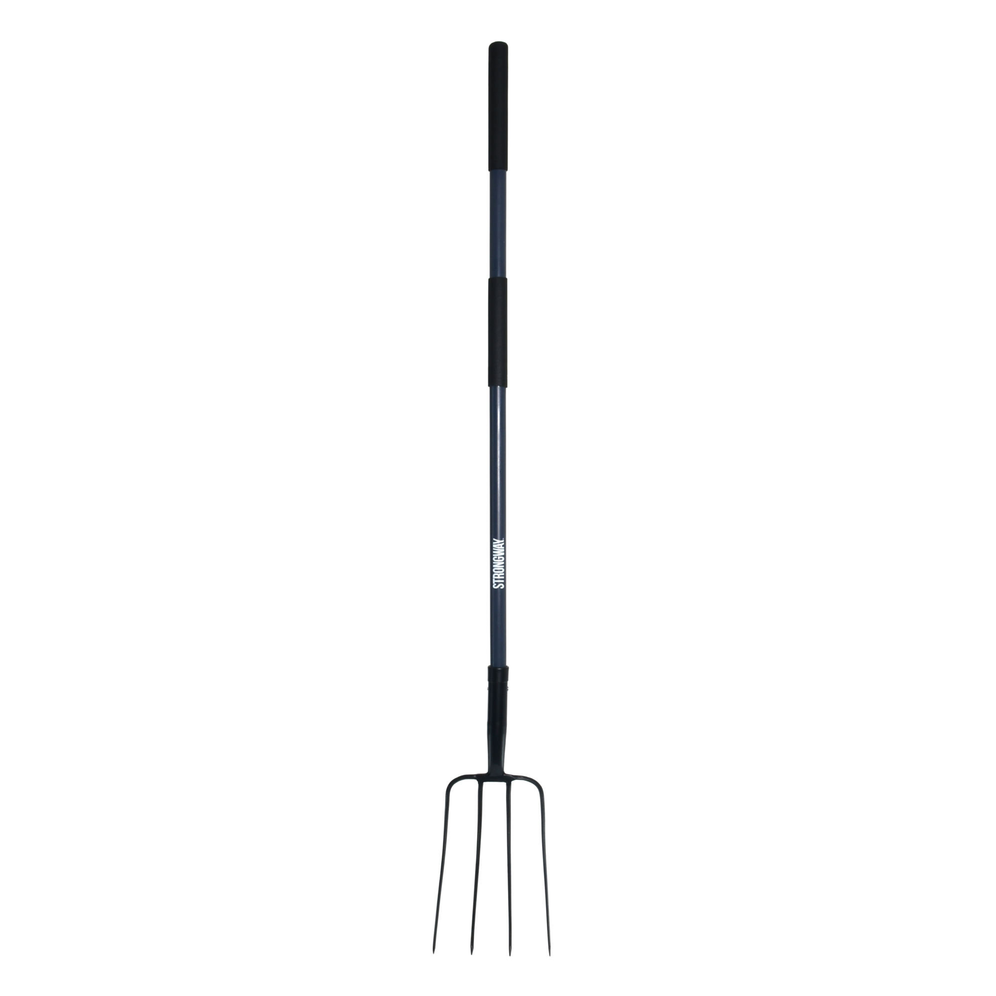 Strongway Manure Fork, 4 Tines, 48in. Handle