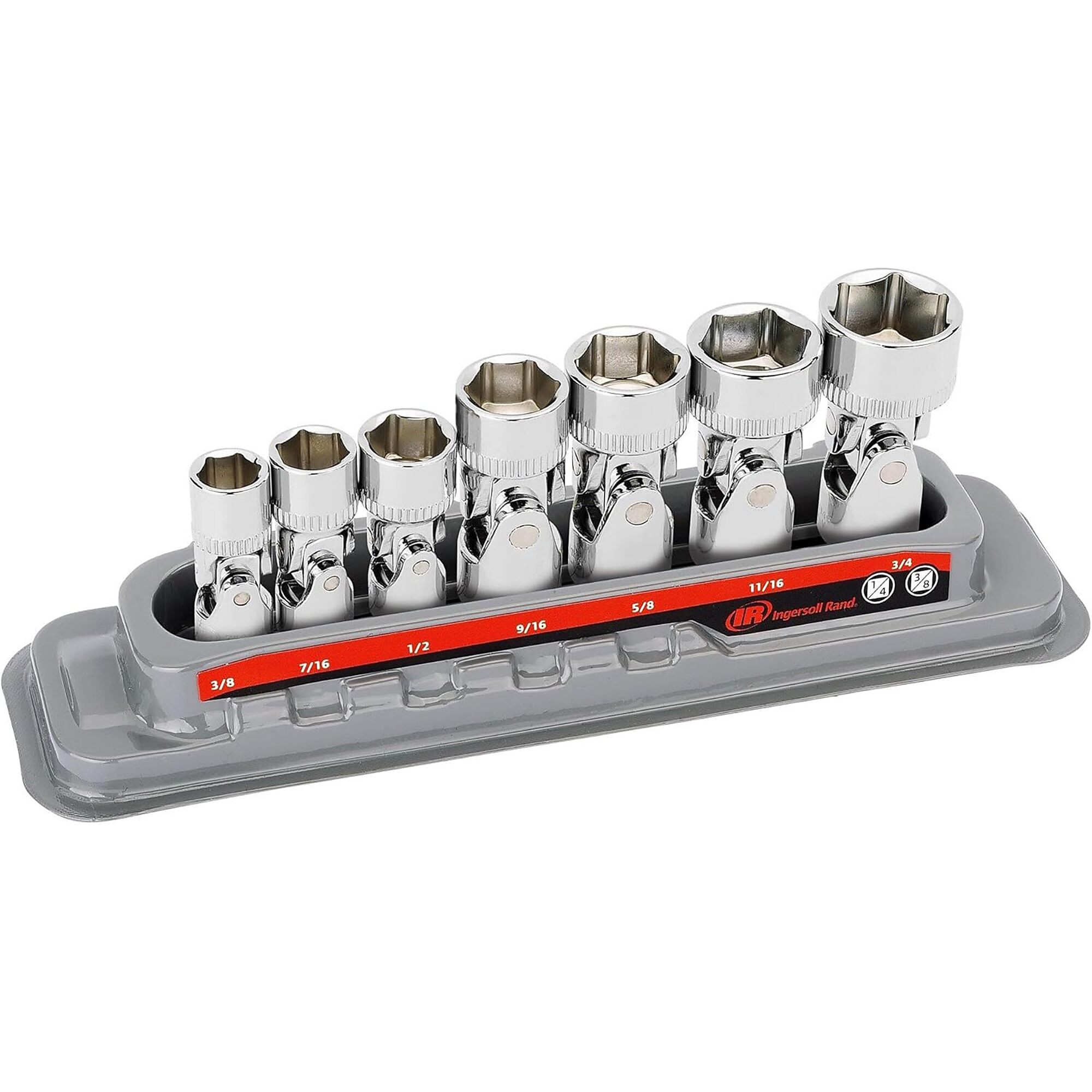 Ingersoll Rand Universal Joint Socket Set, SAE, 7-Pc., Model #752036