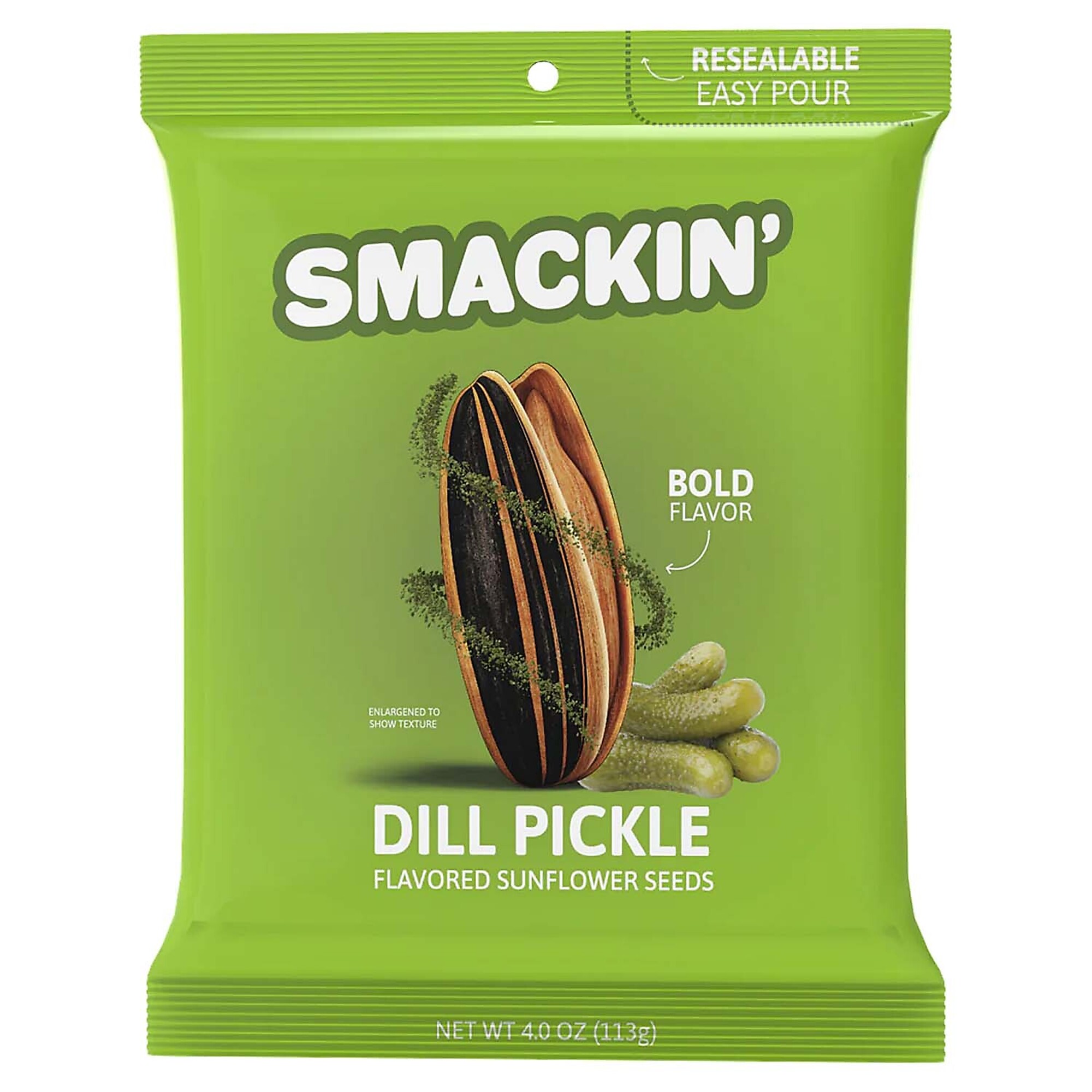 SMACKIN' Sunflower Seeds - Dill Pickle 4oz