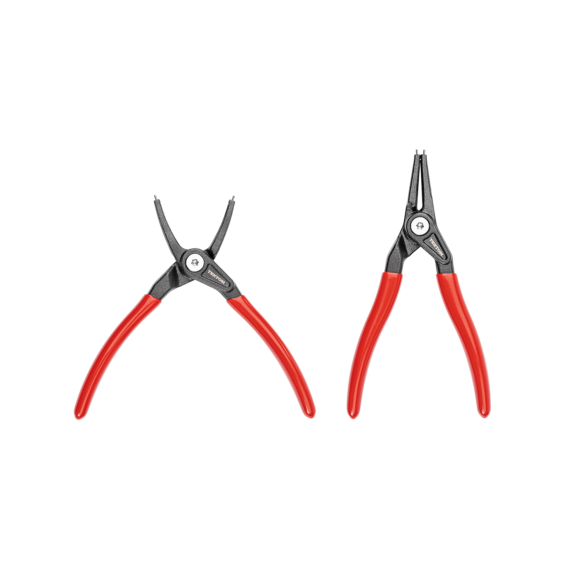 TEKTON 5 Inch Internal and External Retaining Ring Pliers Set, 2-Piece (0.037 in. Tips) | PRR90008