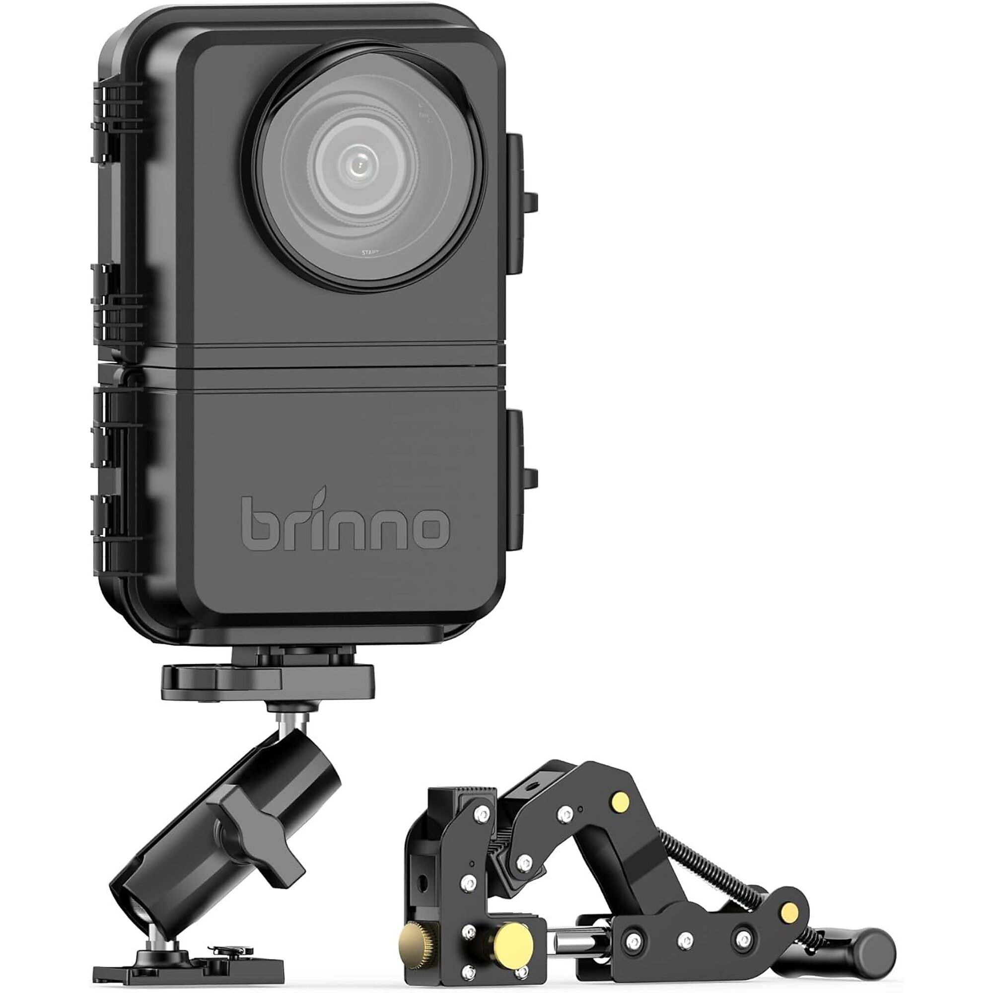 Brinno BCC5000 4K WiFi Time Lapse Camera Bundle - Advanced Imaging Sensor, HDR, IP65 Housing, Mobile App, Long-Life Rechargeable Power, Bluetooth, Cloud Storage, Construction Monitoring System