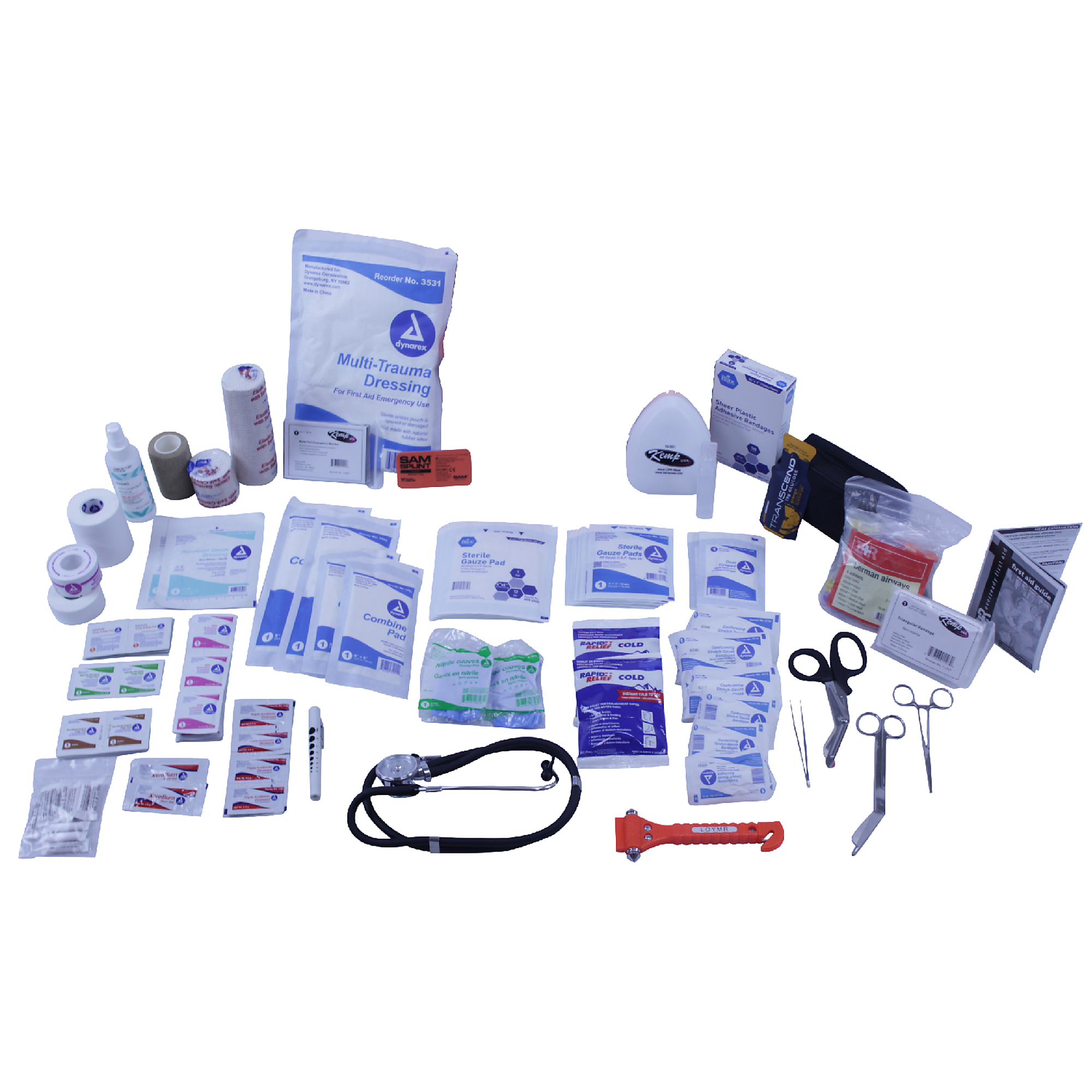 Kemp USA Medical Supply Pack A — 229 Pieces, Model# 10-160-A