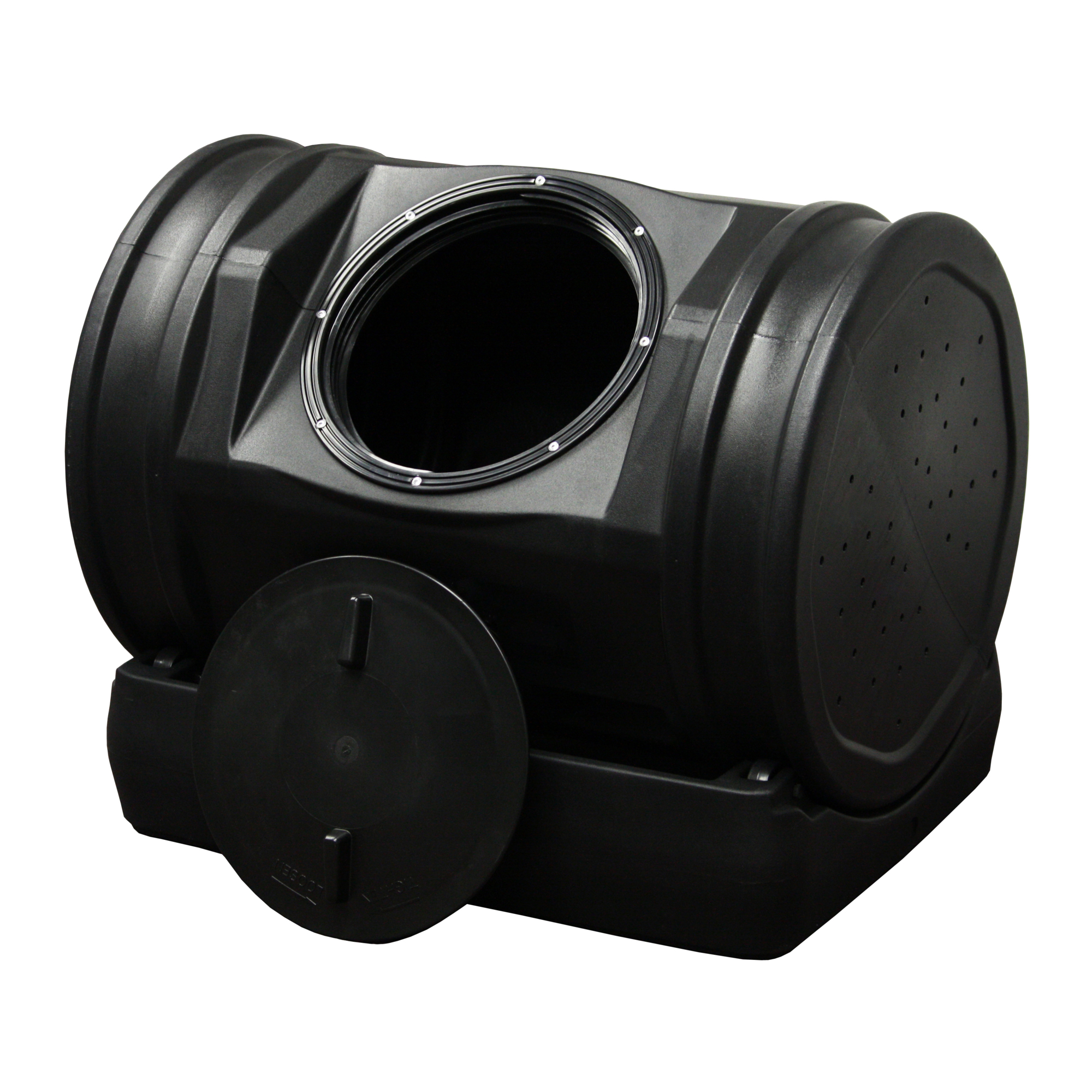 Good Ideas Soil Machine Pro Compost Tumbler — 7 Cu. Ft., BPA-Free, Black, Model# SMP-BLK