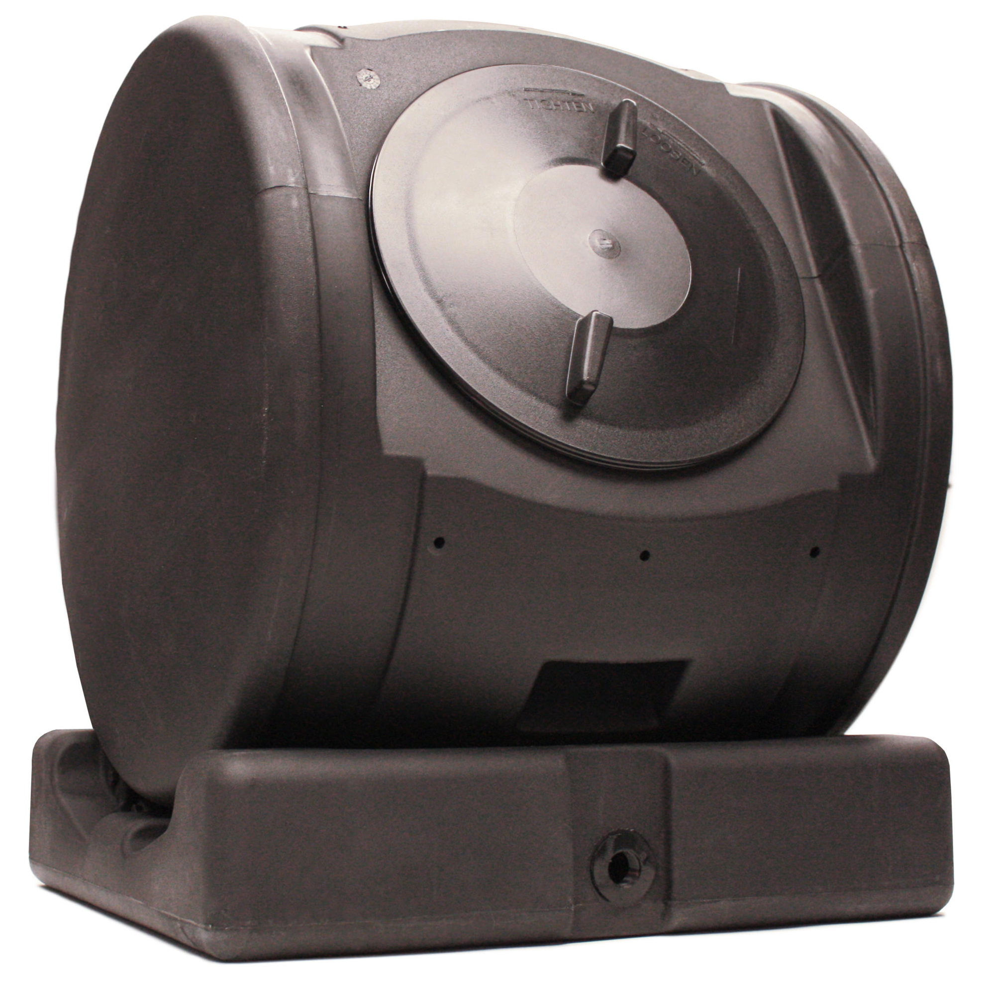 Good Ideas Compost Wizard EnviroTumbler — Black, Compact Design, Model# CWET-BLK