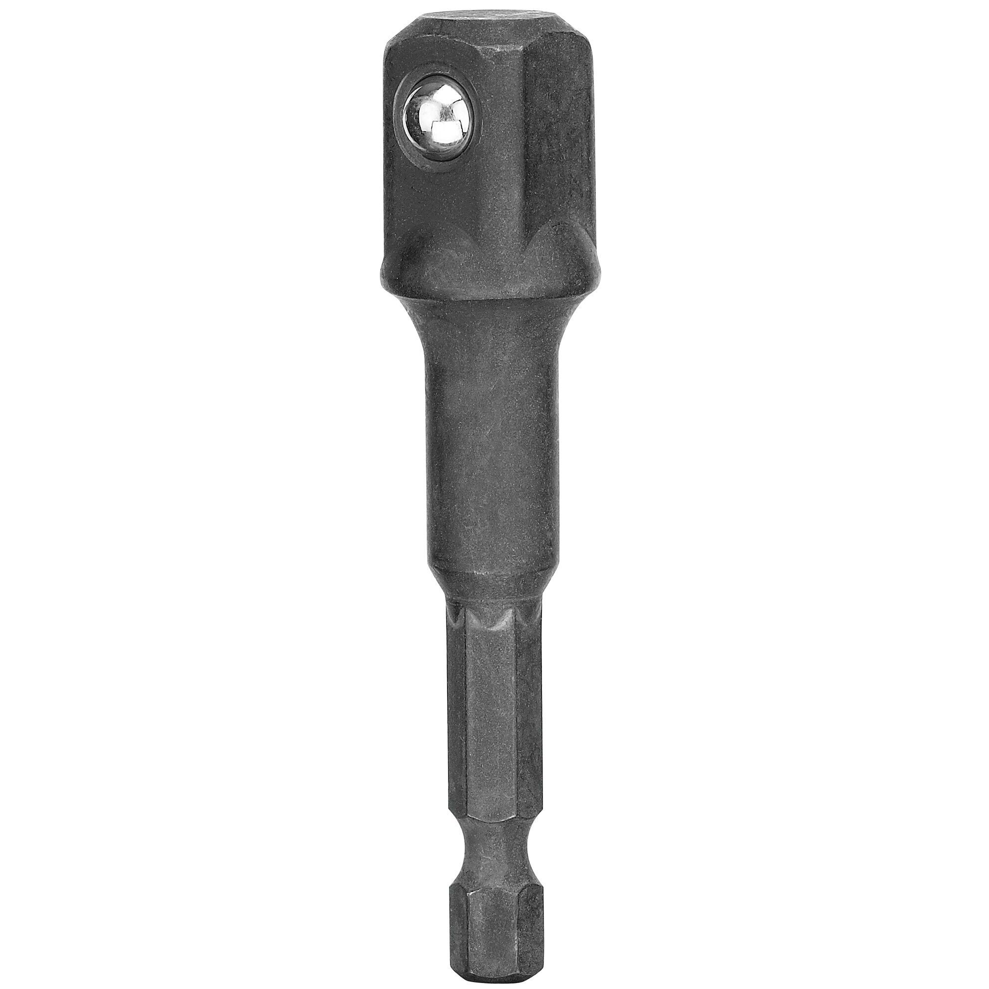 DEWALT Dw2547Ir 1/4-Inch Hex Shank To 1/2-Inch Impact Ready Socket Adaptor, Dark Grey DW2547IR