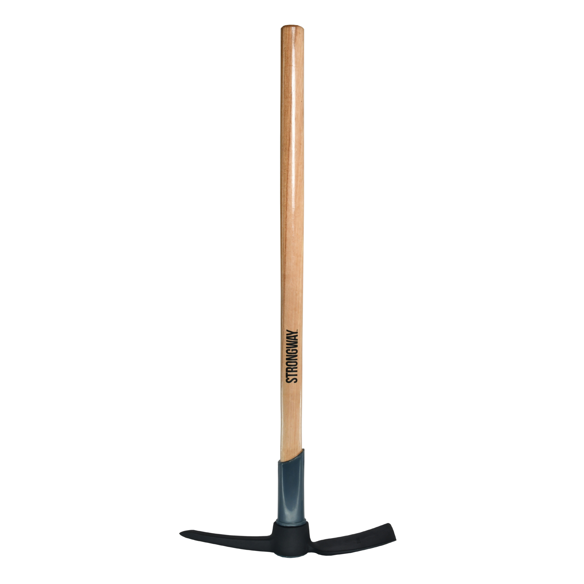 Strongway Pick Mattock, 2.5-Lb. Forged Steel Head, 15.47in. Blade, 36in. Hickory Handle