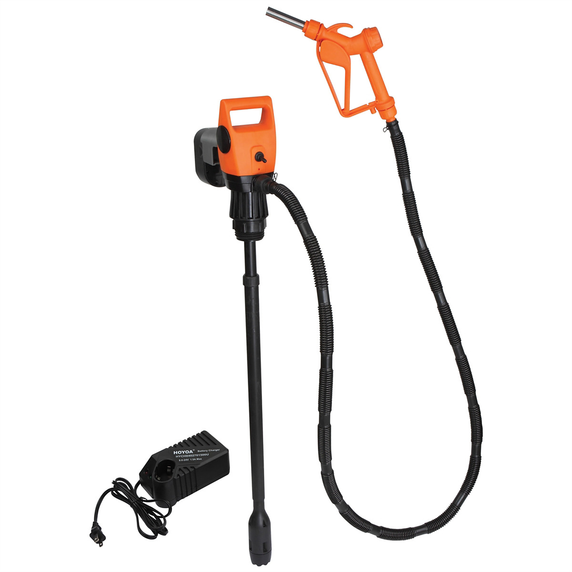 K Tool International Electric Drum Pump — 19.2V Rechargeable, Model# KTI72215