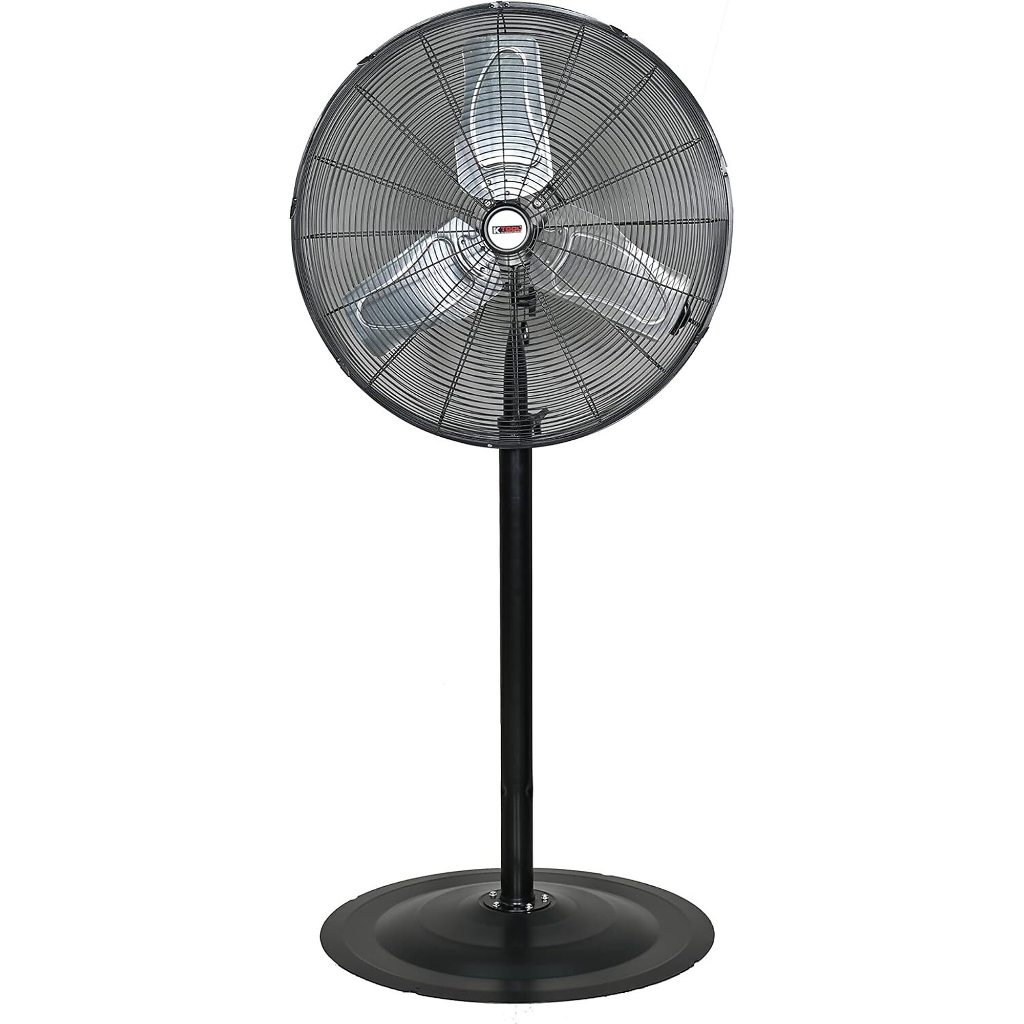 K-Tool International KTI Waterproof Non-Oscillating Pedestal Fan — 24in., Model# KTI77723