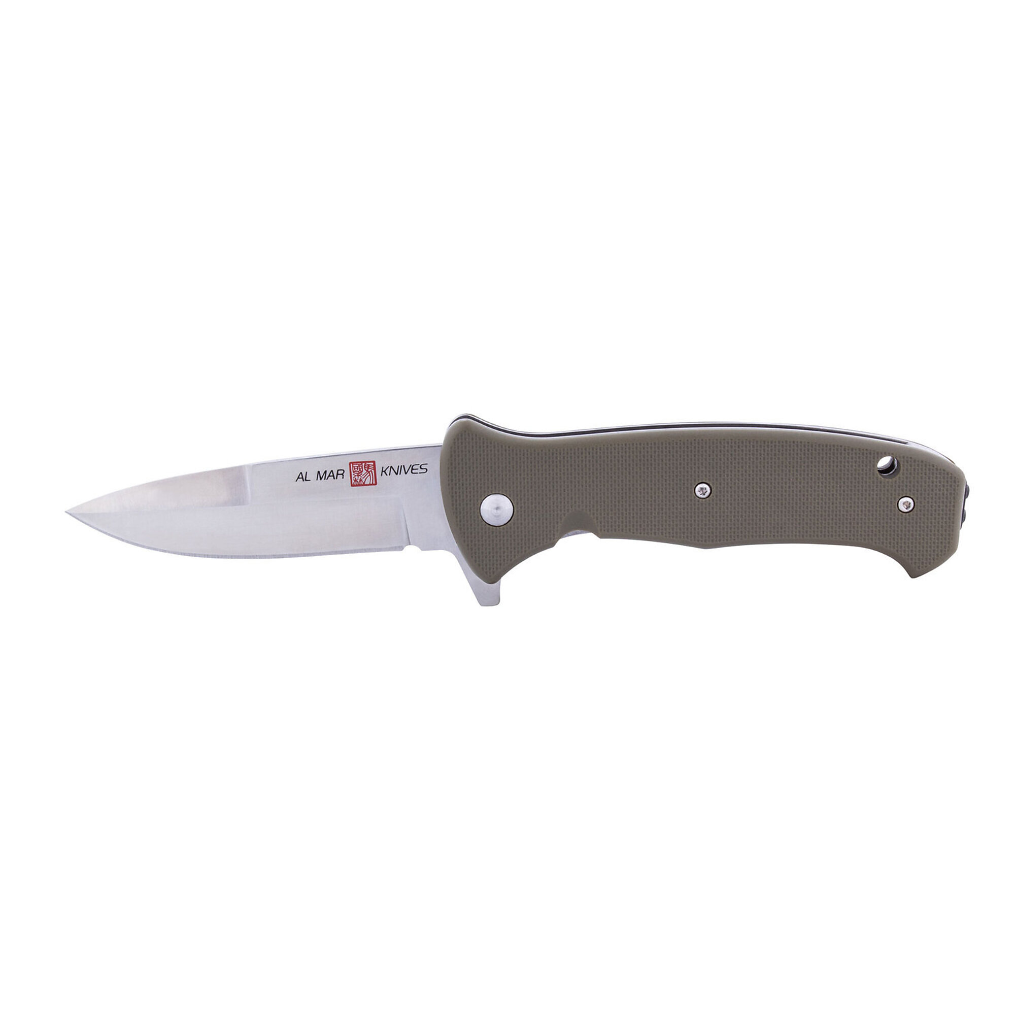 Sunex Tools Al Mar SERE 2020 Folding Knife — 3.6in. Blade, OD Green, Model# AMK2210