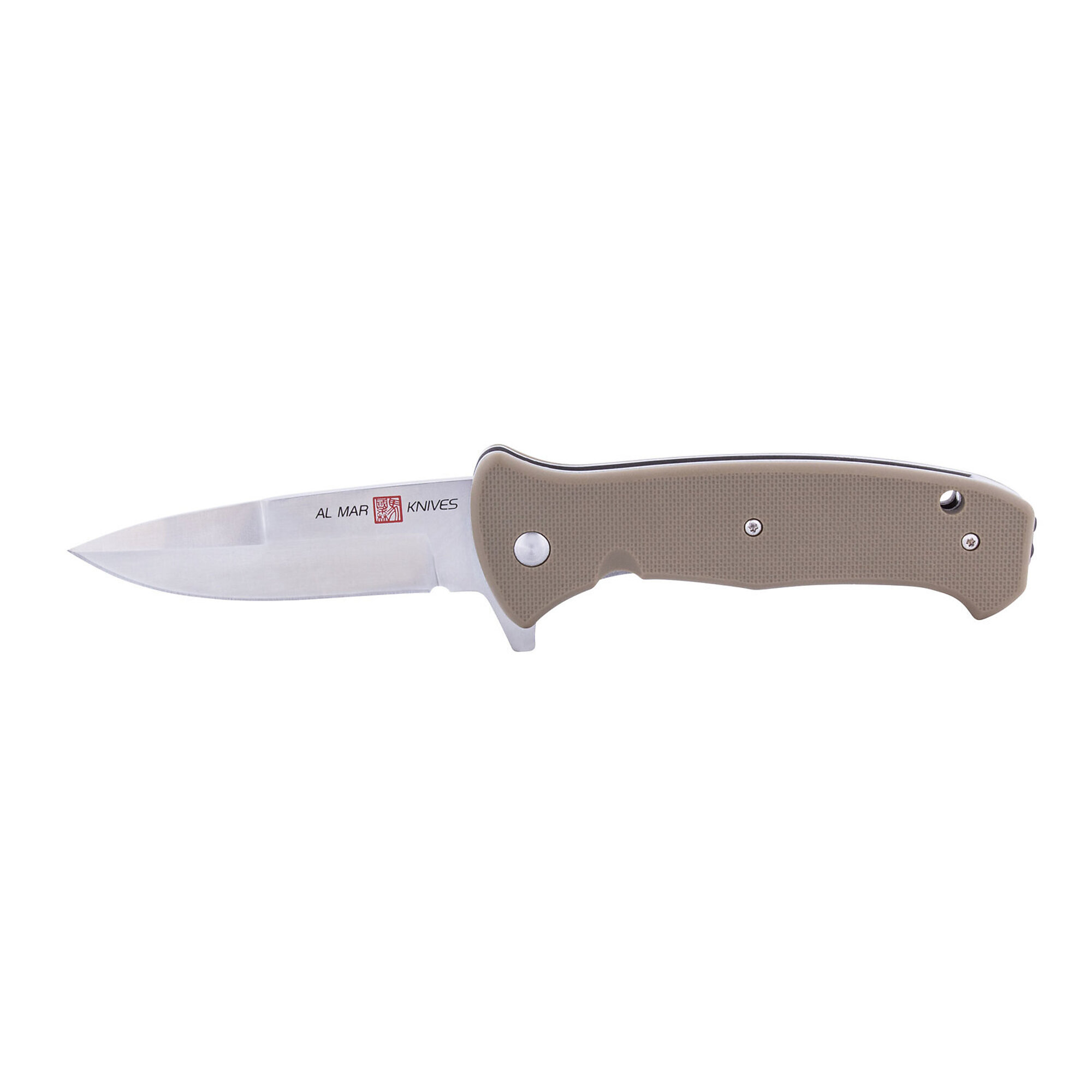 Sunex Tools Al Mar Mini SERE 2020 Folding Knife — 3.6in., Coyote, Model# AMK2214