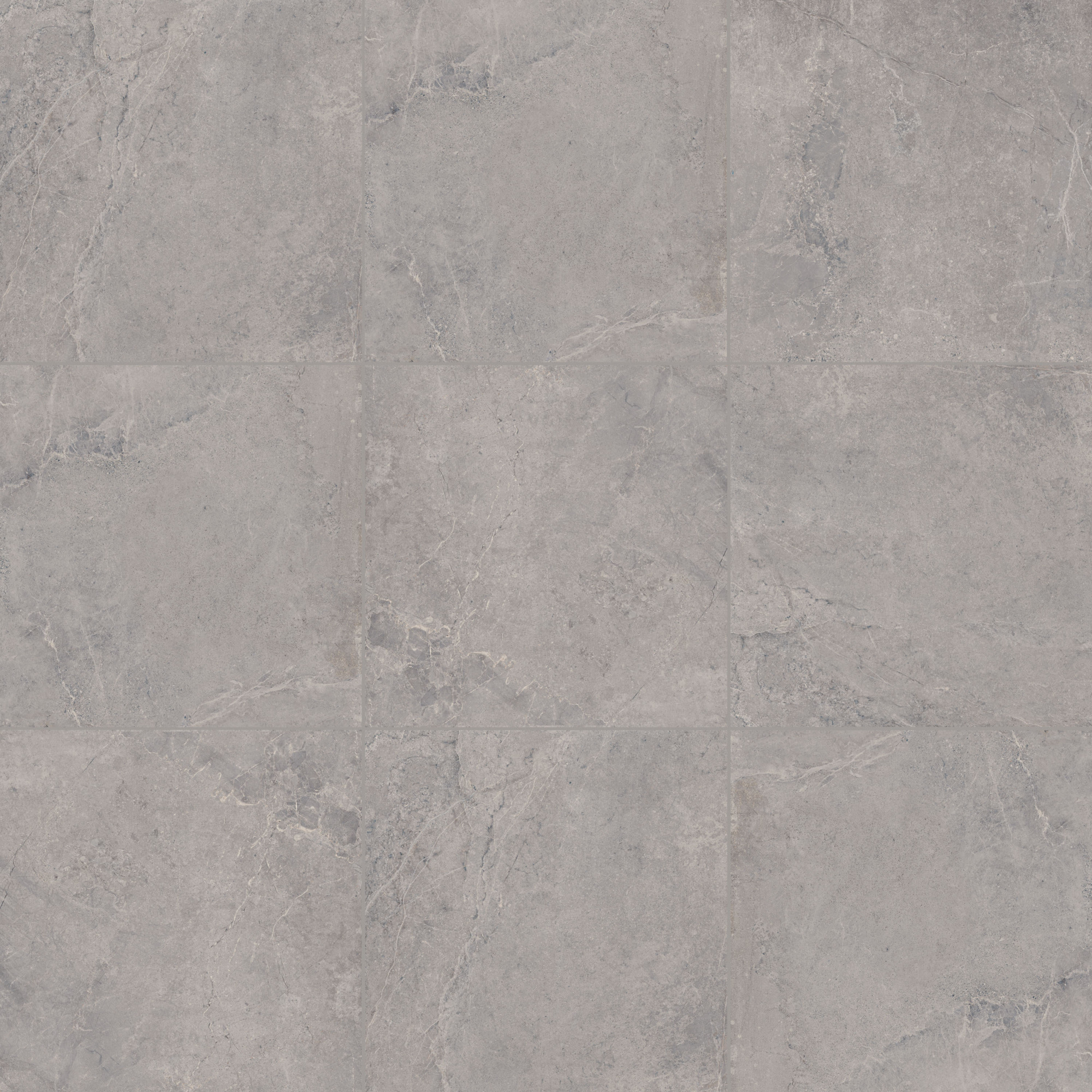 Ackland Mirello Pewter Porcelain Pavers — 24in. x 24in., Stain Resistant, Low-Maintenance, Model# NTE-LSC-082