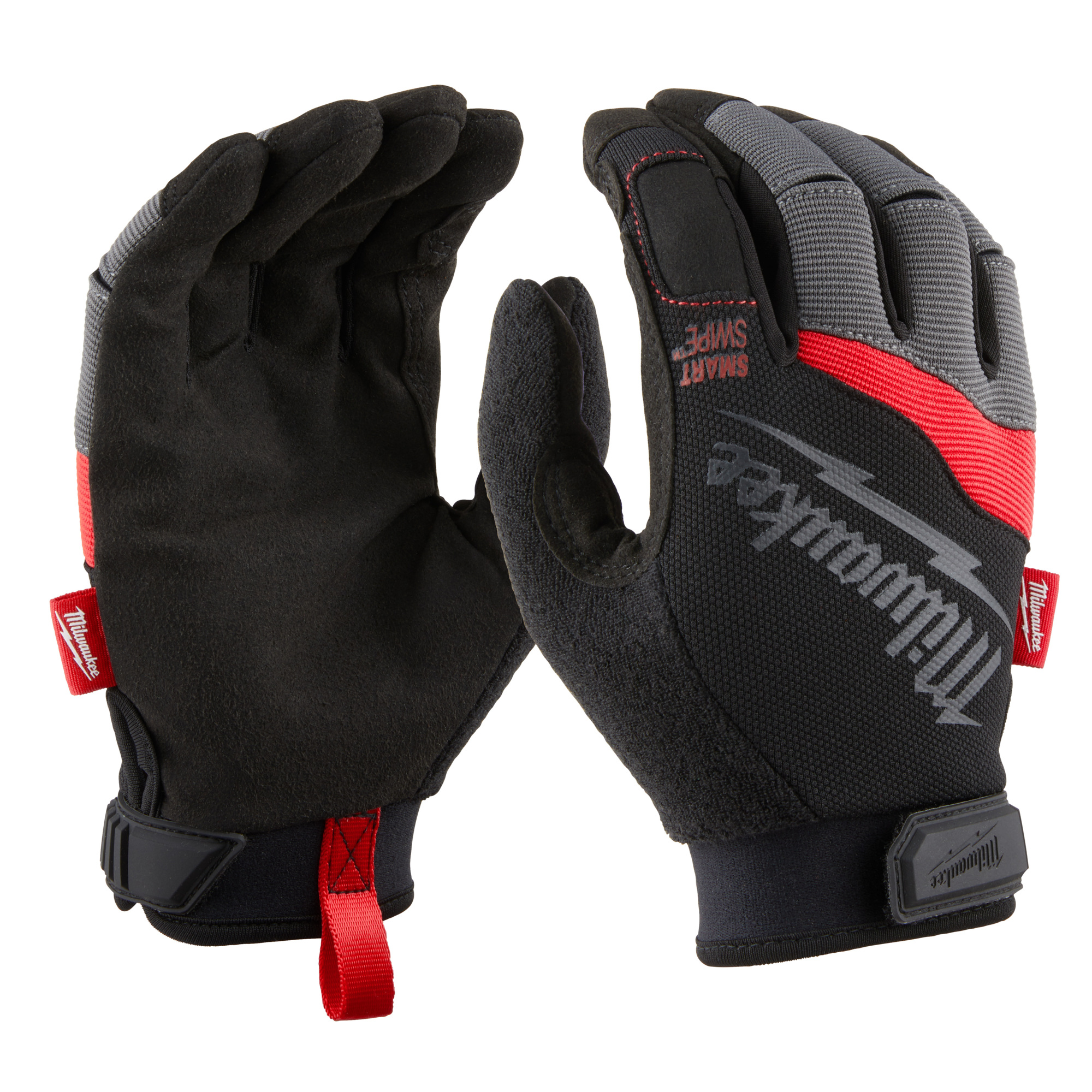 Milwaukee Work Gloves 48-22-8722, Size Large, Red, Black, Gray