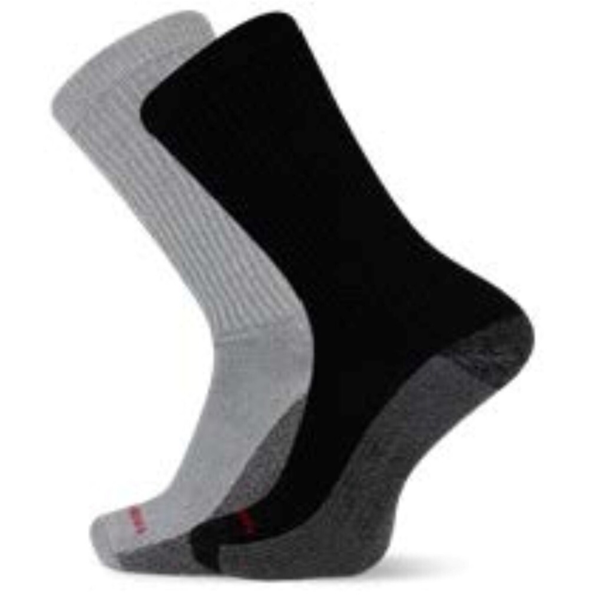 Wolverine Men's Cotton Comfort Crew Socks, Gray, Size L, 10–13, 6-Pair Pk., Model# WWM40005C6B2001