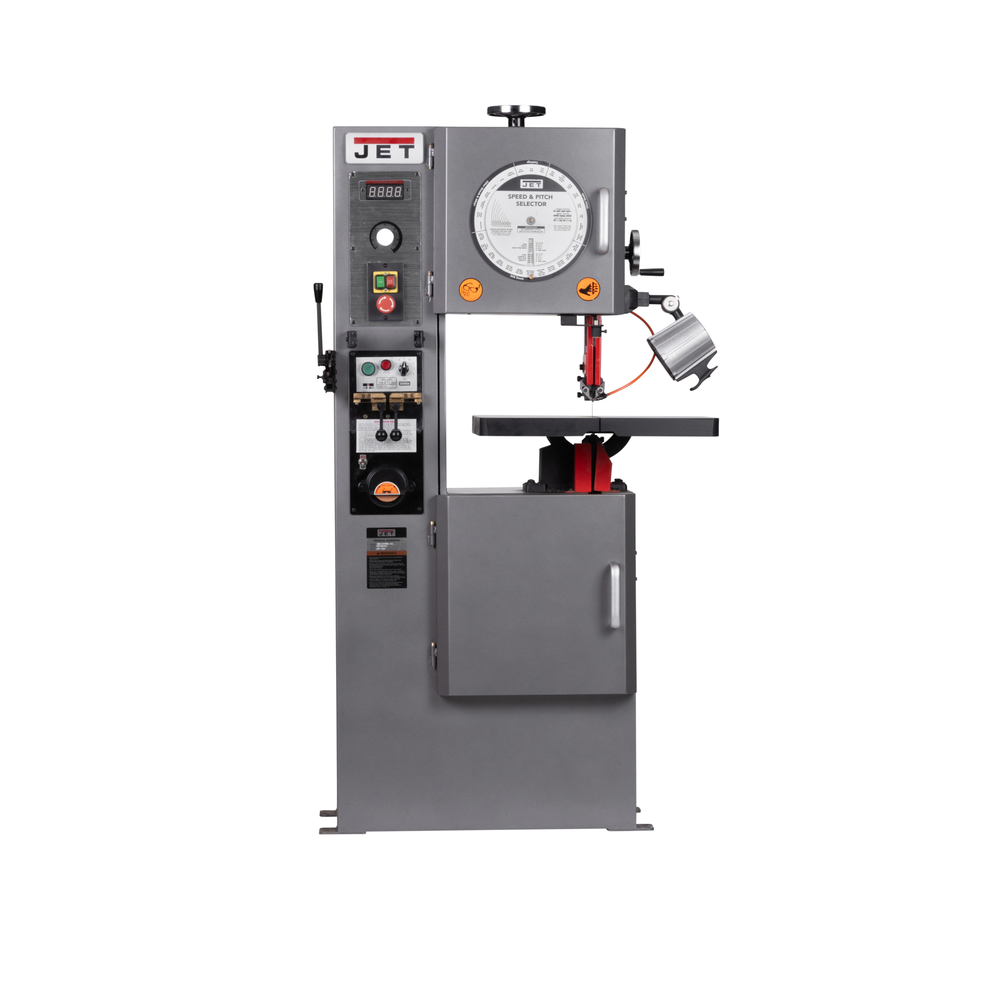 JET 12" Continuous Variable Speed Vertical Bandsaw VBS-1207VS-DC