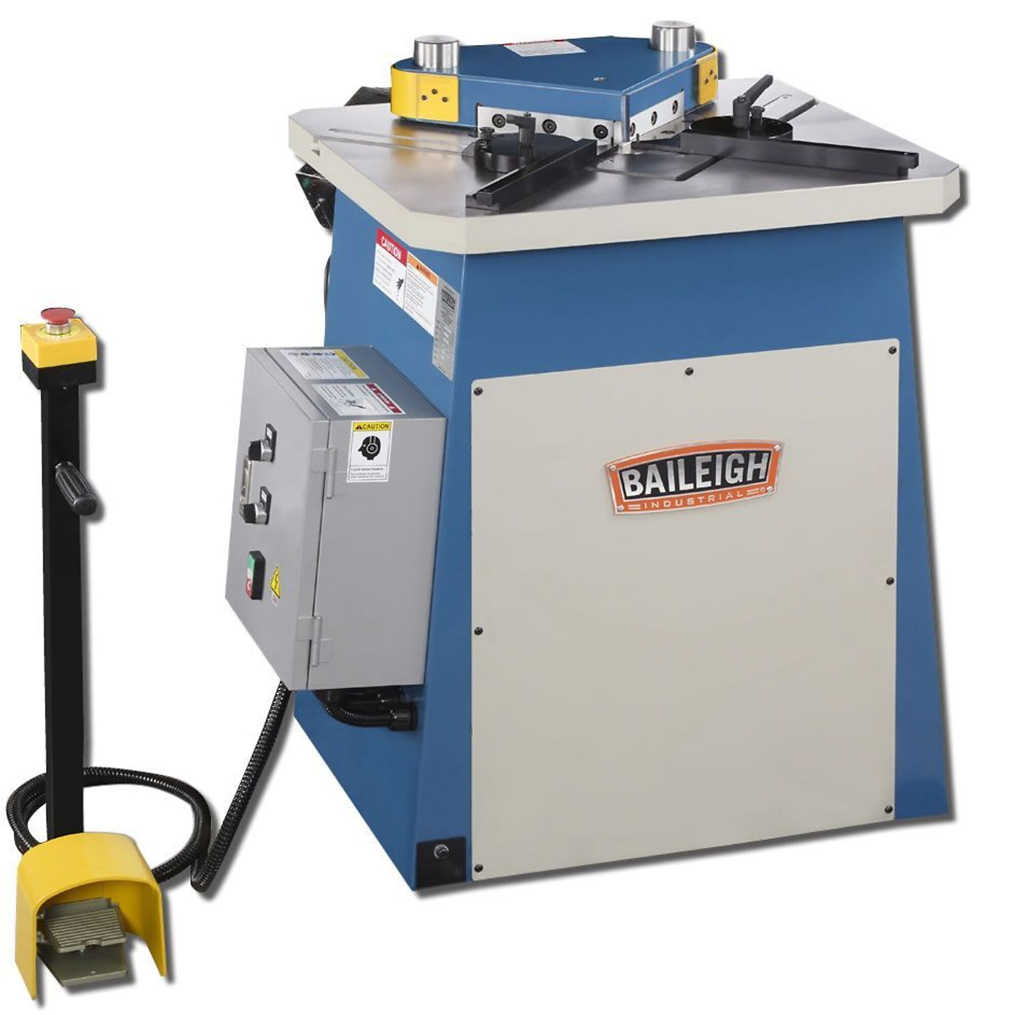 Baileigh Sheet Metal Corner Notcher — 9-Ga. Capacity, 27in. x 23.5in. Table, Model# SN-F09-MS