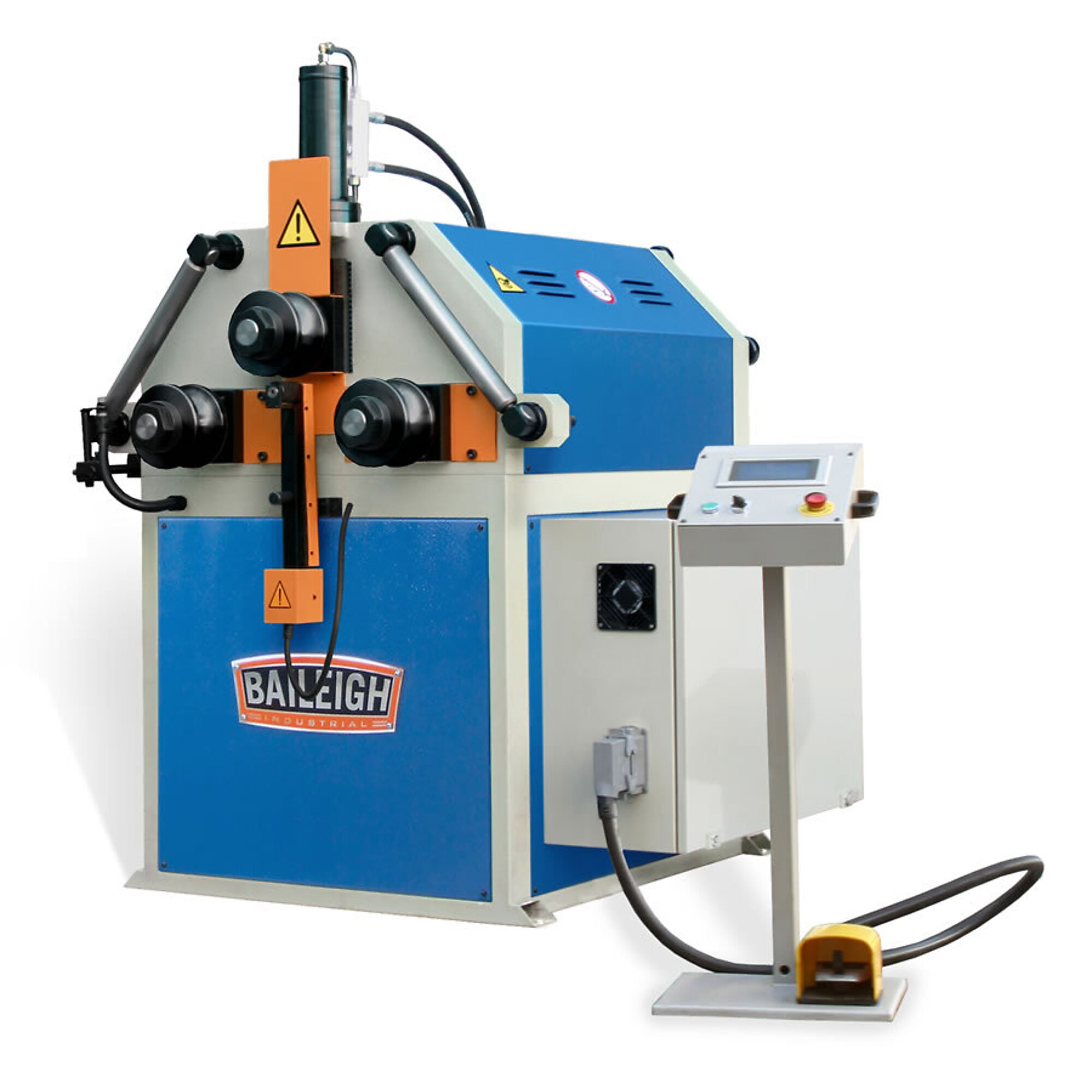 Baileigh CNC Hydraulic Roll Bender — 220V, 3-Phase, Electro-Welded Steel, Model# R-CNC45