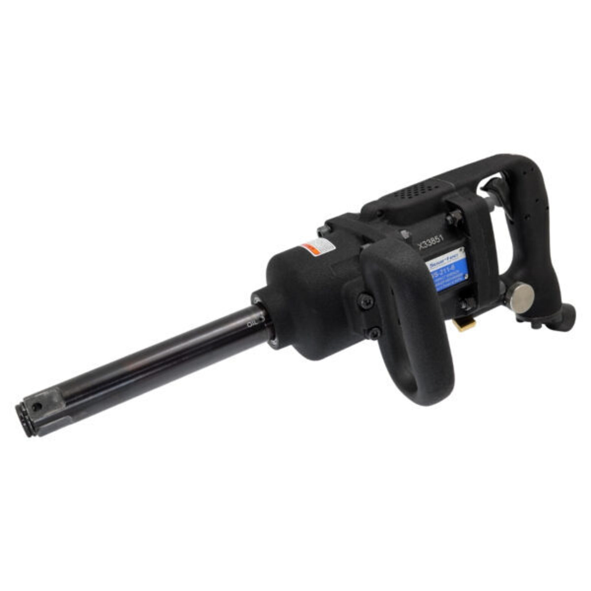 Soartec D-Handle Air Impact Wrench — 1in., Twin Hammer Clutch, Model# WS-211-6