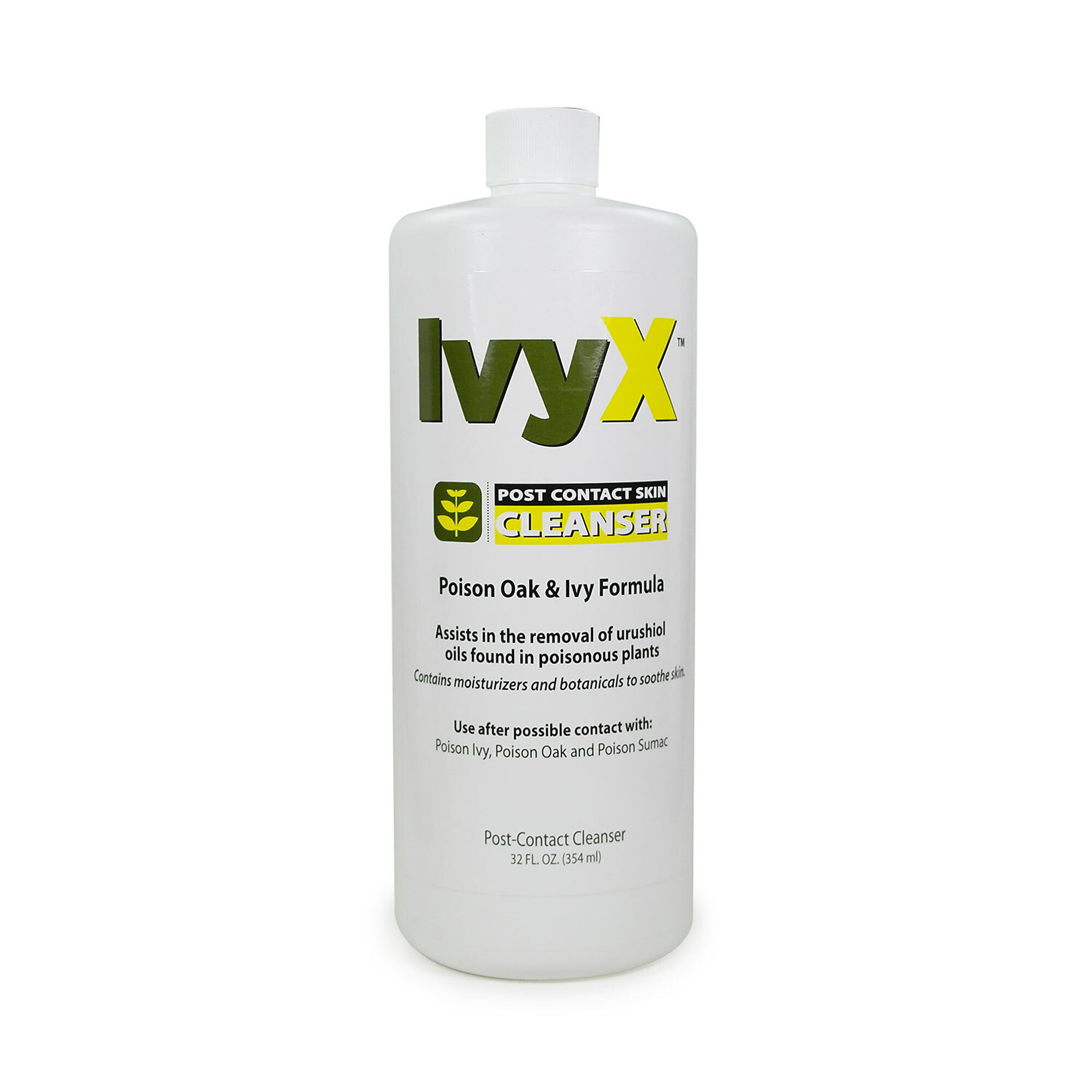 Aero Healthcare IvyX Post-Contact Cleanser — 32 Oz. Bottle, Case of 12, Model# 84671