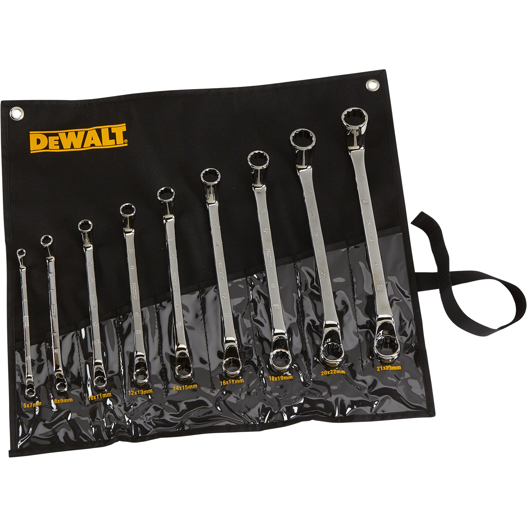 DEWALT 9Pc. Offset Double Box Wrench Set, Model DWMT19263 Northern Tool