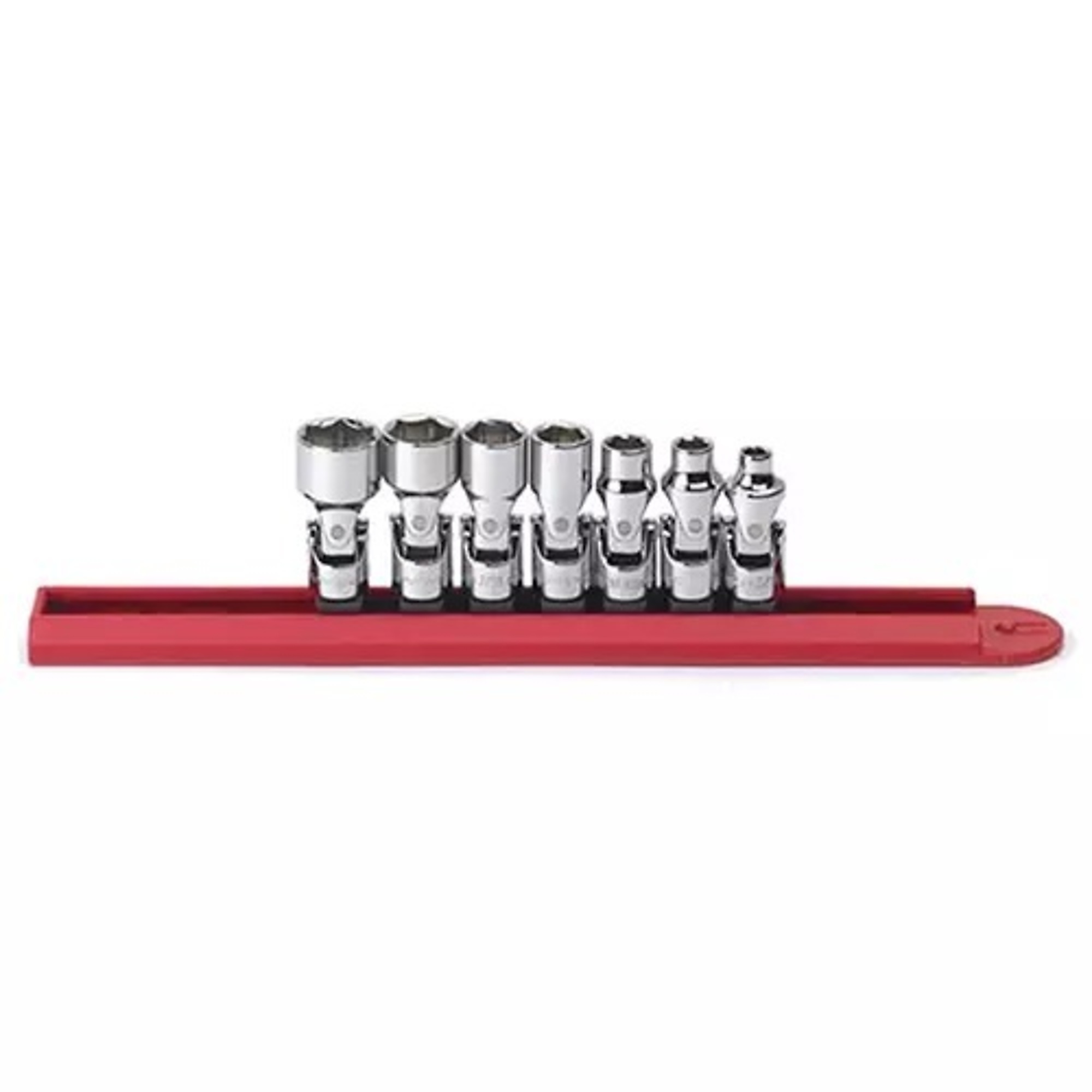 GearWrench 7-Pc. 1/4in. Drive 6-Point Flex SAE Socket Set, Model# KDT80310D