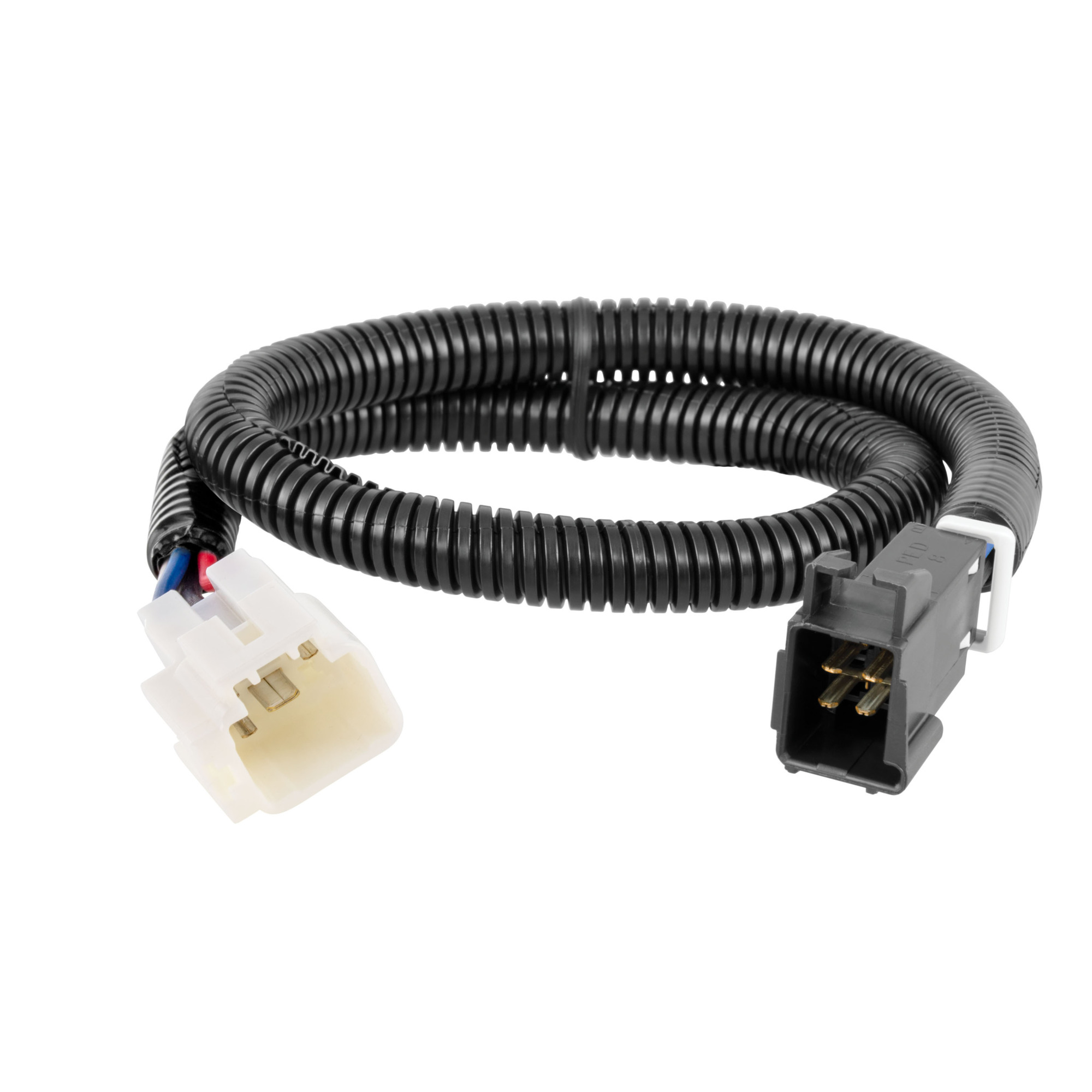 CURT Quick Plug Electric Trailer Brake Controller Wiring Harness, Fits Select Dodge Ram 1500, 2500, 3500, Dakota, Durango, Chrysler Aspen