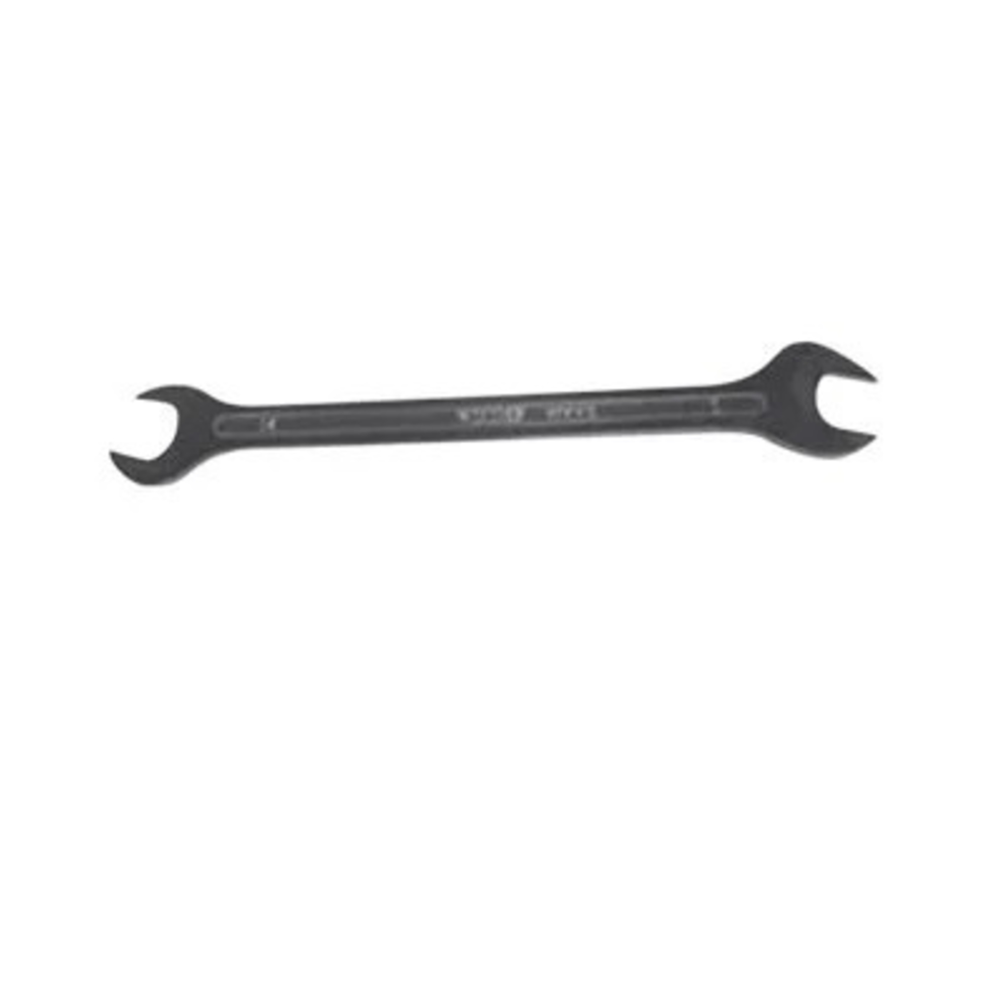 VIM Tools Metric Flat Wrench — 14mm x 15mm, Open End, Thin Flat Design, Model# VIMMFW1415