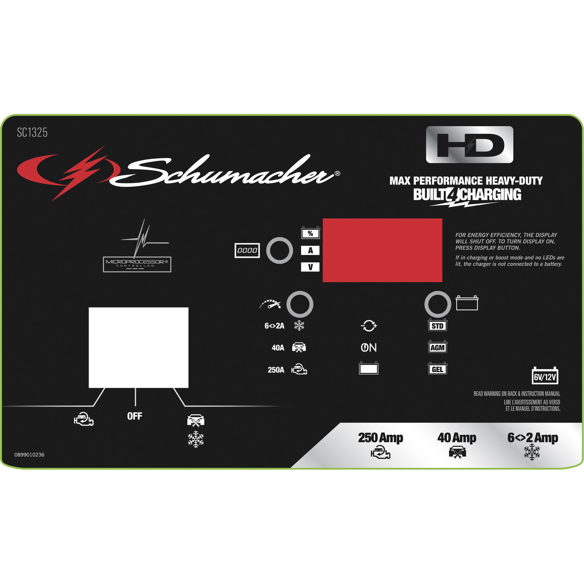 Schumacher Wheeled Battery Charger/Trickle Charger/Desulfator