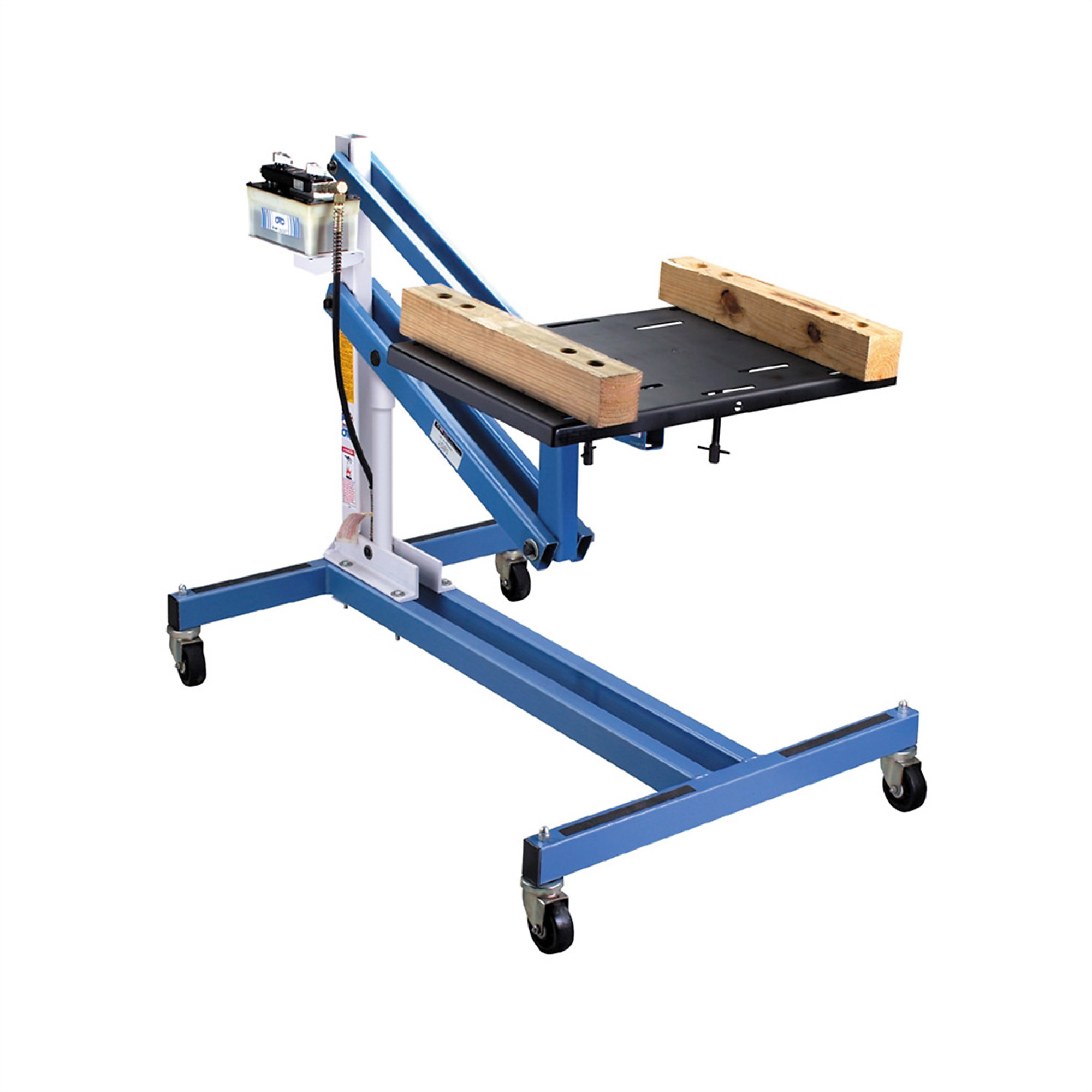 OTC Power Train Lift — 1,250-Lb. Capacity, Tilting Plate, Air/Hydraulic, Model# 1585A