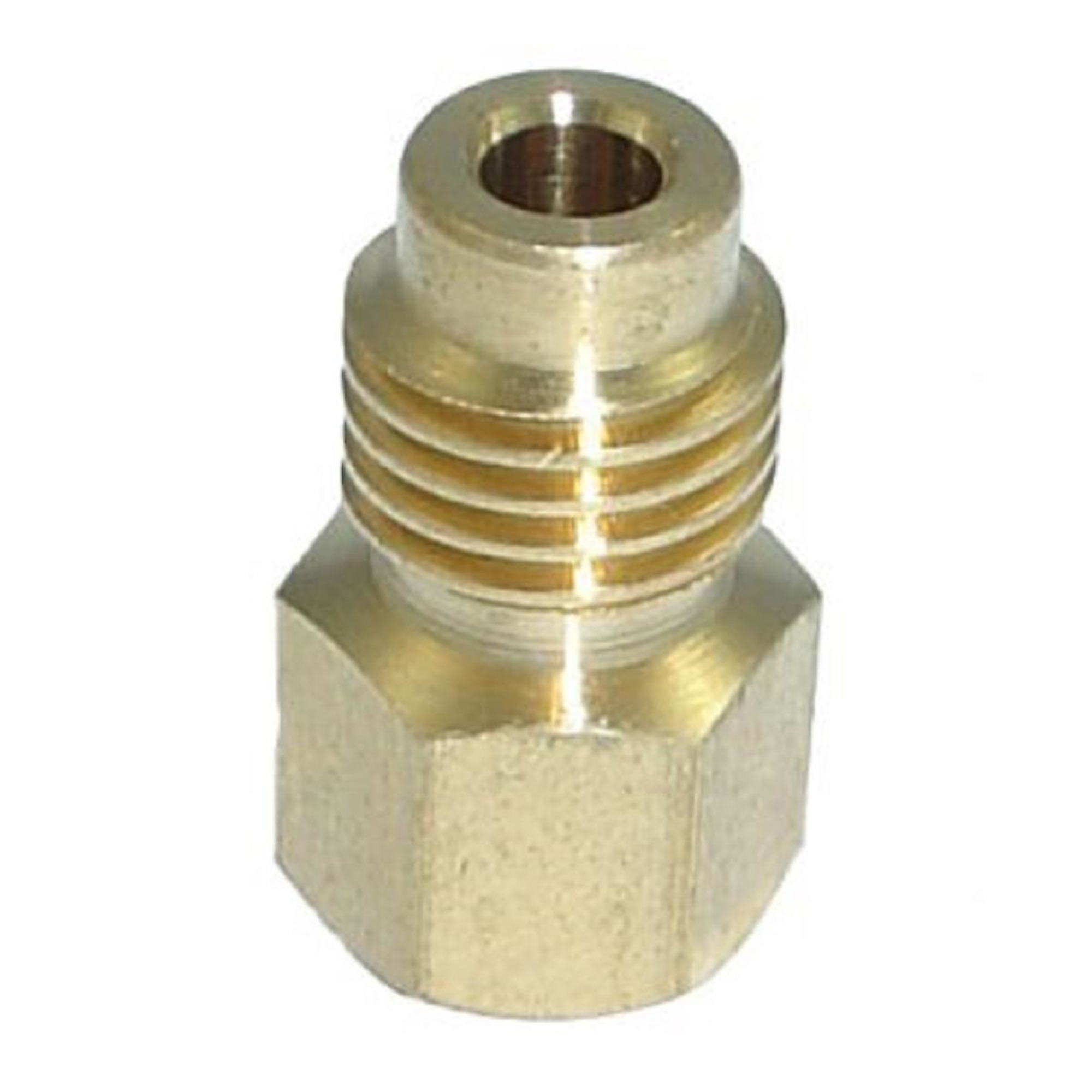 FJC R-1234yf Hose to Vacuum Pump Adapter — 1/2in. SAE Female RH x 1/2in. ACME Male LH, Model# FJC6829