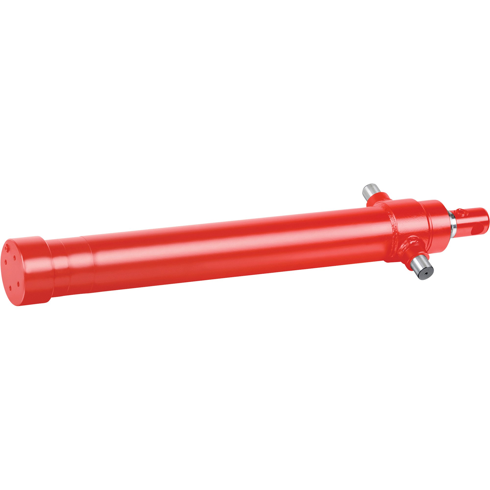 Nortrac 12-Ton Telescopic Hydraulic Cylinder — 2500 PSI, 4.43in. Bore, 144in. Stroke