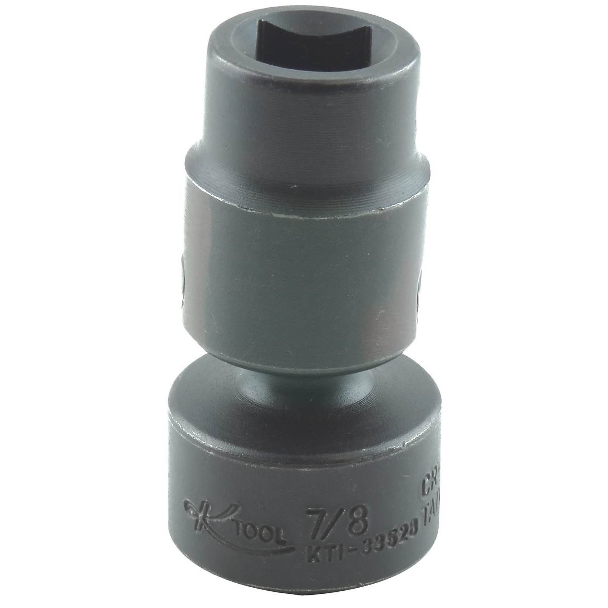 K Tool International Universal Impact Socket — 7/8in., 1/2in. Drive, 6-Point, Chrome-Moly Steel, Model# KTI33528