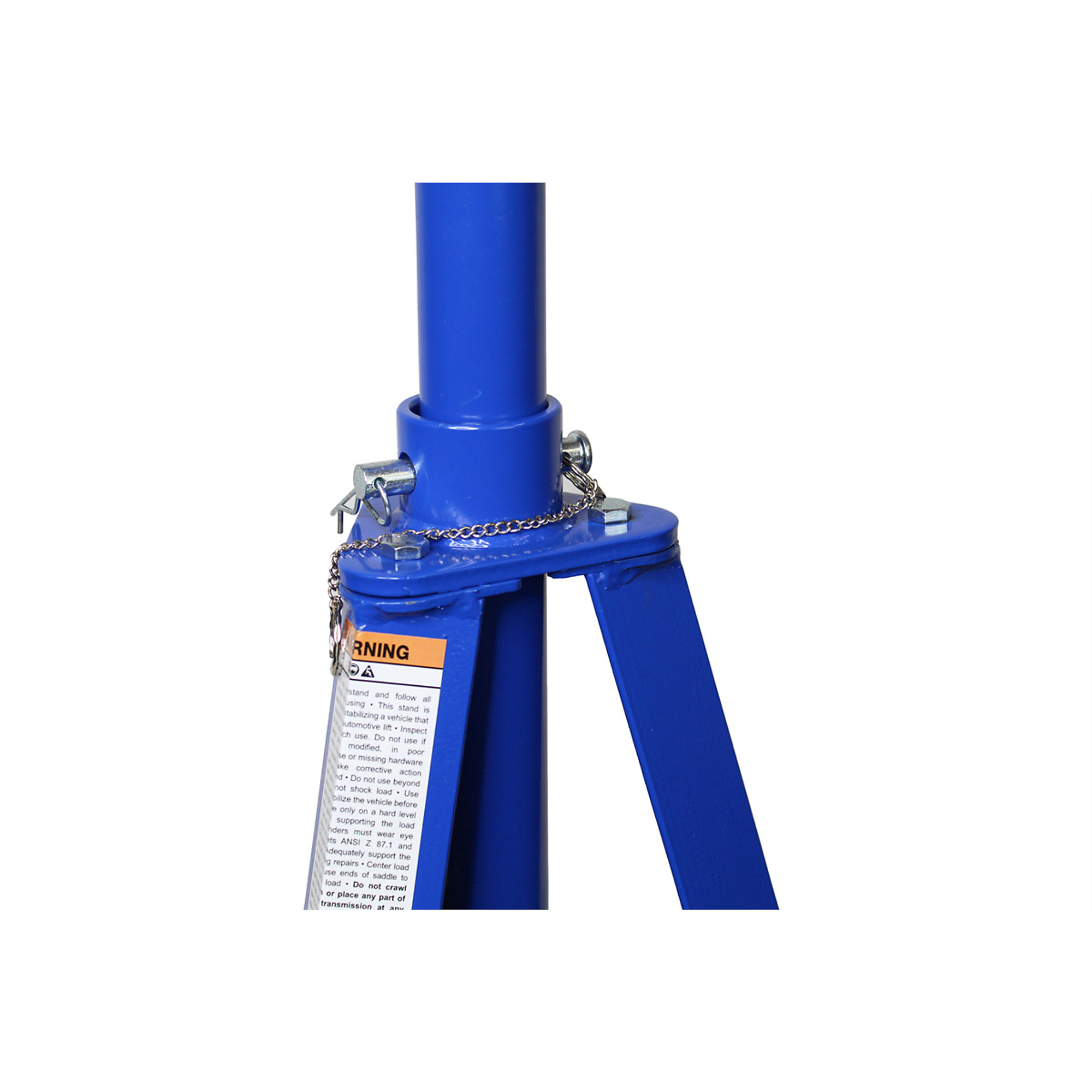 K Tool International Underhoist Stand — 2-Ton Capacity, 49in. to 79.75in. Height, Triangle Base, Model# KTIXD61002