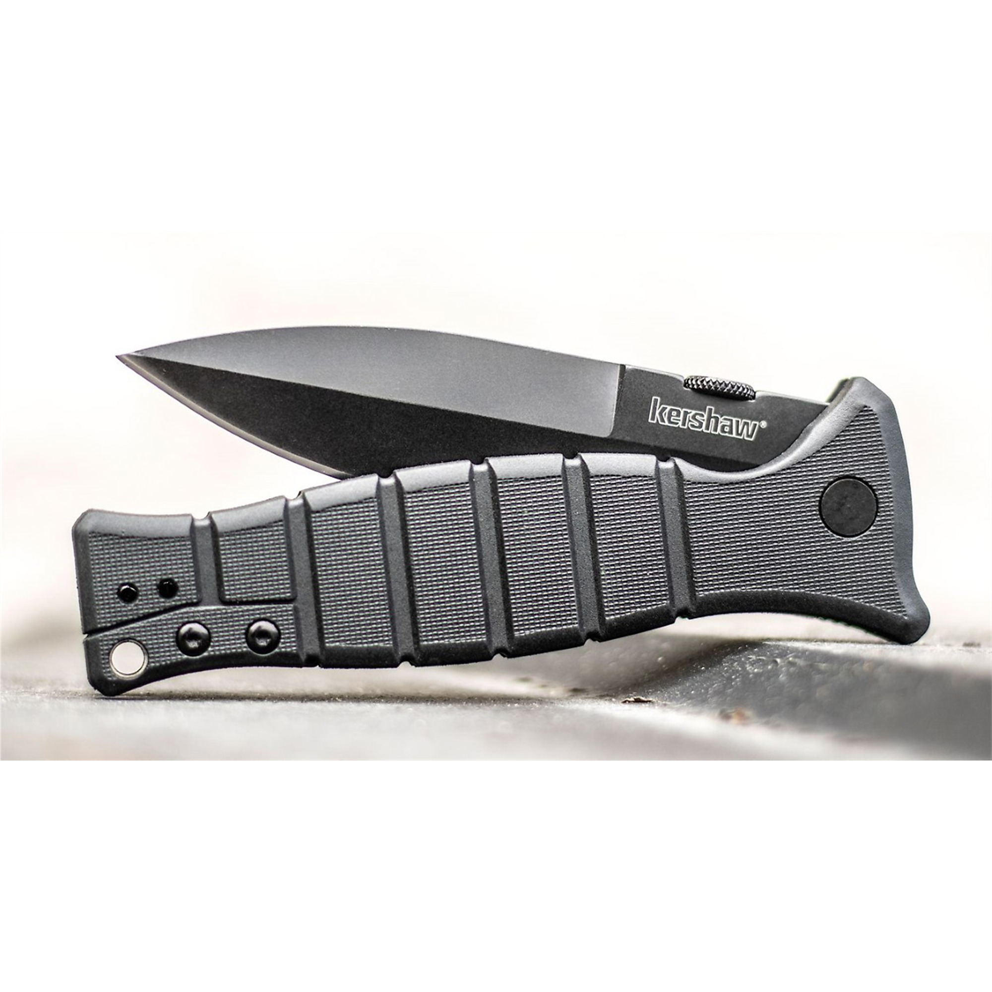 Kershaw Duojet Knife — 3.25in. Blade, SpeedSafe Assisted Opening, Frame Lock, Single-Position Pocket Clip, Model# KER8300