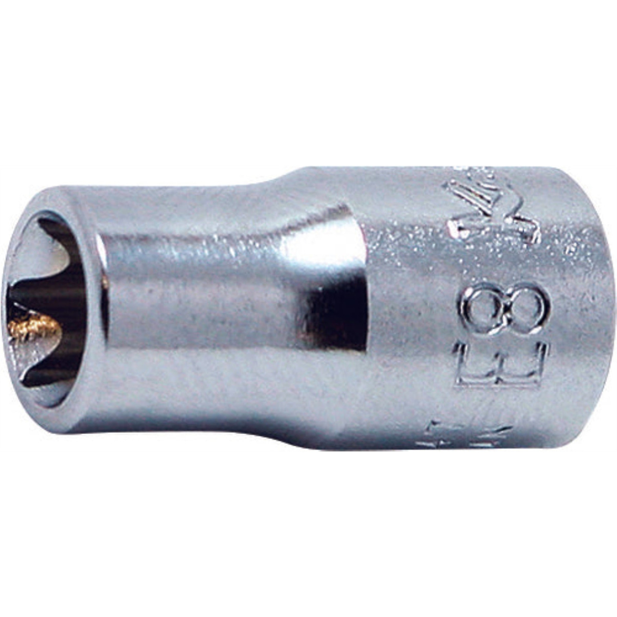 Ko-ken USA 1/4in. Sq. Dr. TORX E12 Socket — 23mm Length, Model# KKN2425-E12