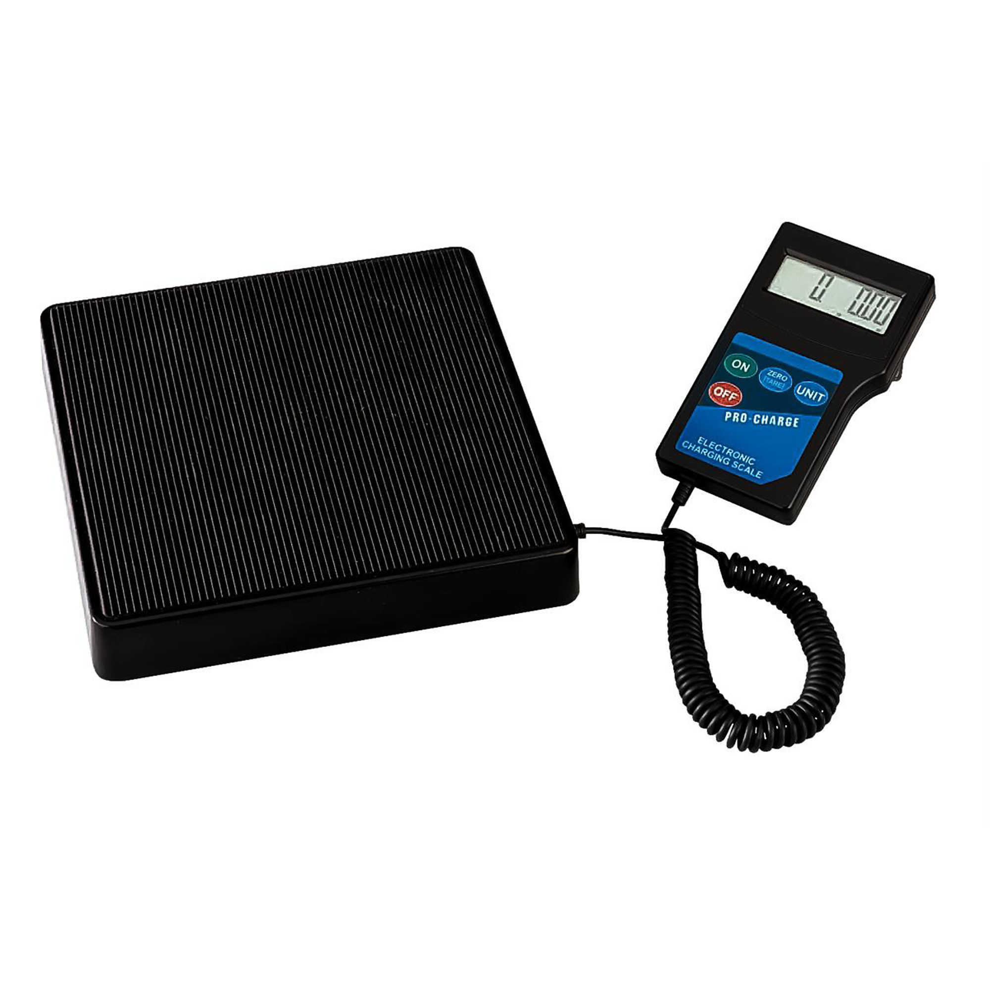 FJC Electronic Scale — 9in. x 9in. Platform, 175-Lb. Capacity, Large LCD Display, Model# FJC2850