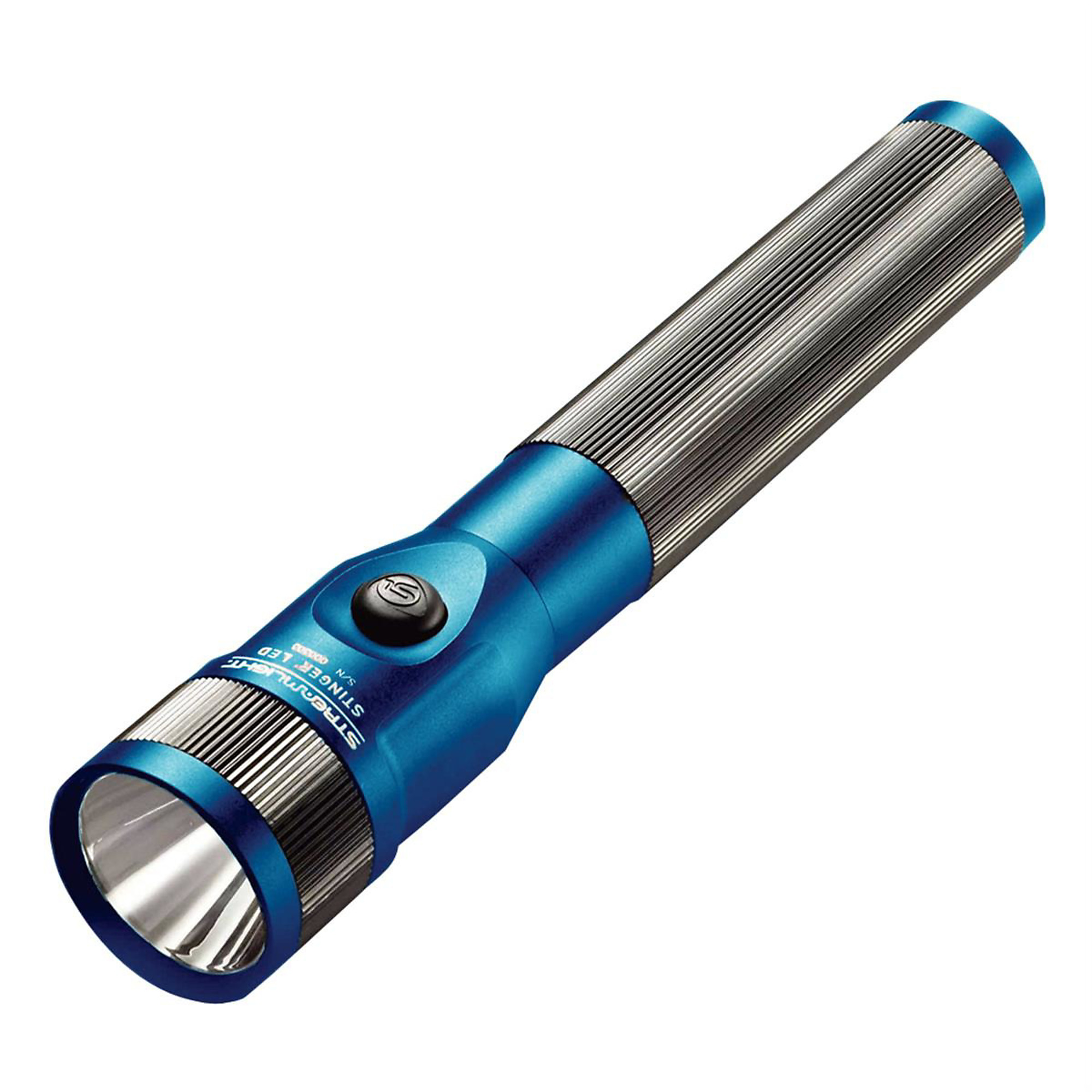 Streamlight Stinger LED Rechargeable Handheld Flashlight — 425 Lumens, 322 Meter Beam, Blue, Model# STL75611