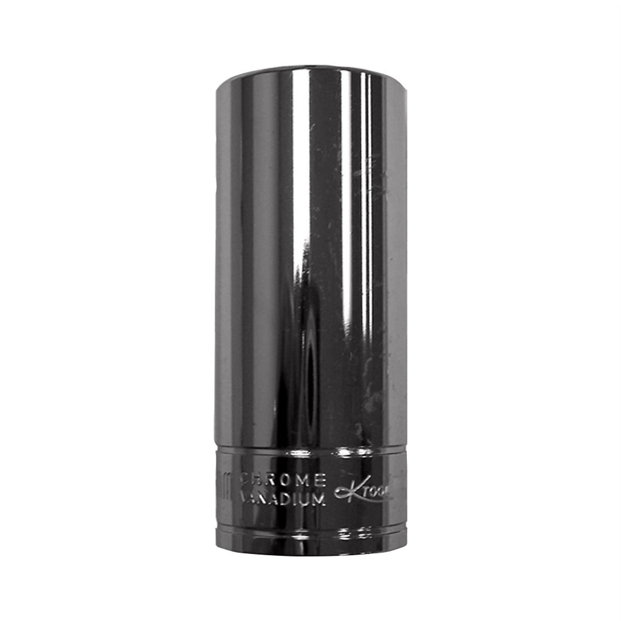 K Tool International Deep 12-Point Socket — 18mm, 3/8in. Drive, Chrome Vanadium Steel, Model# KTI27418