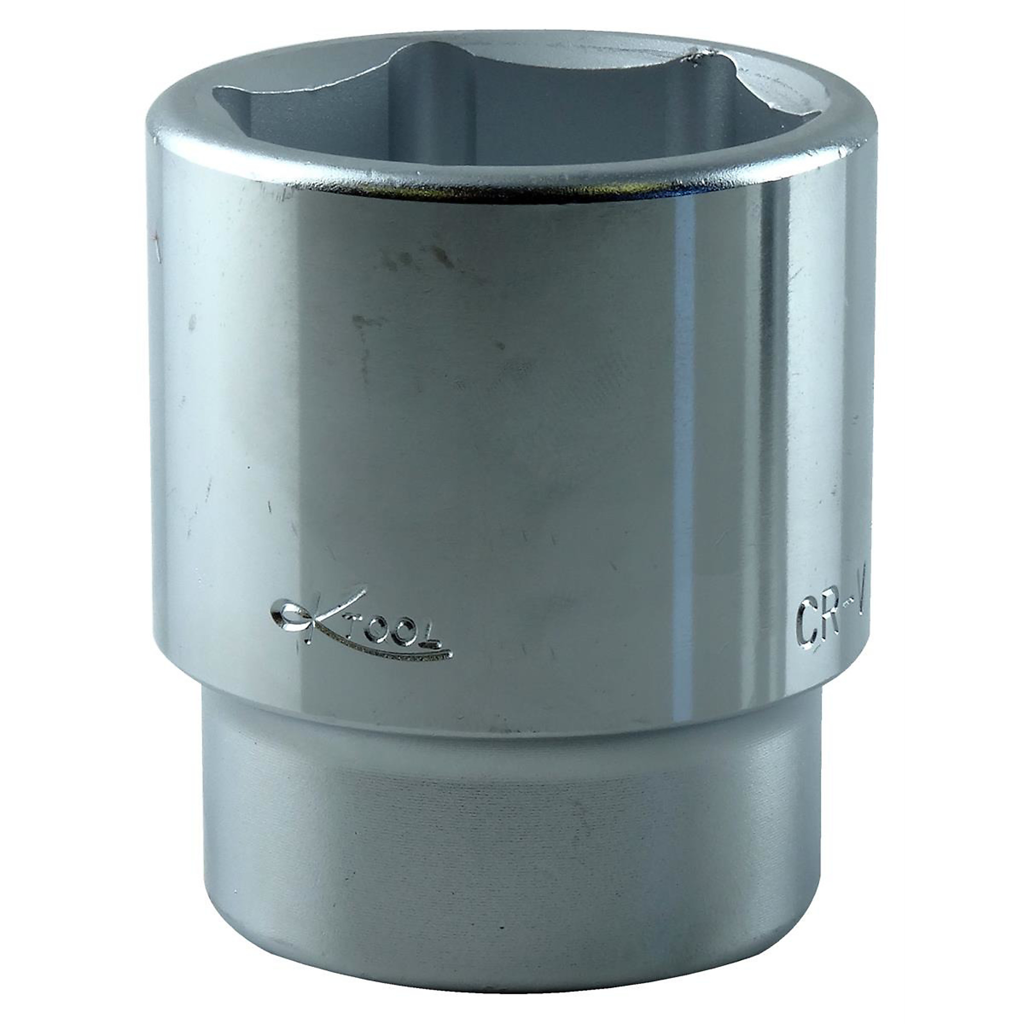 K Tool International 1 3/8in. x 3/4in. Drive 6-Point SAE Socket — Chrome Vanadium Steel, Model# KTI24144