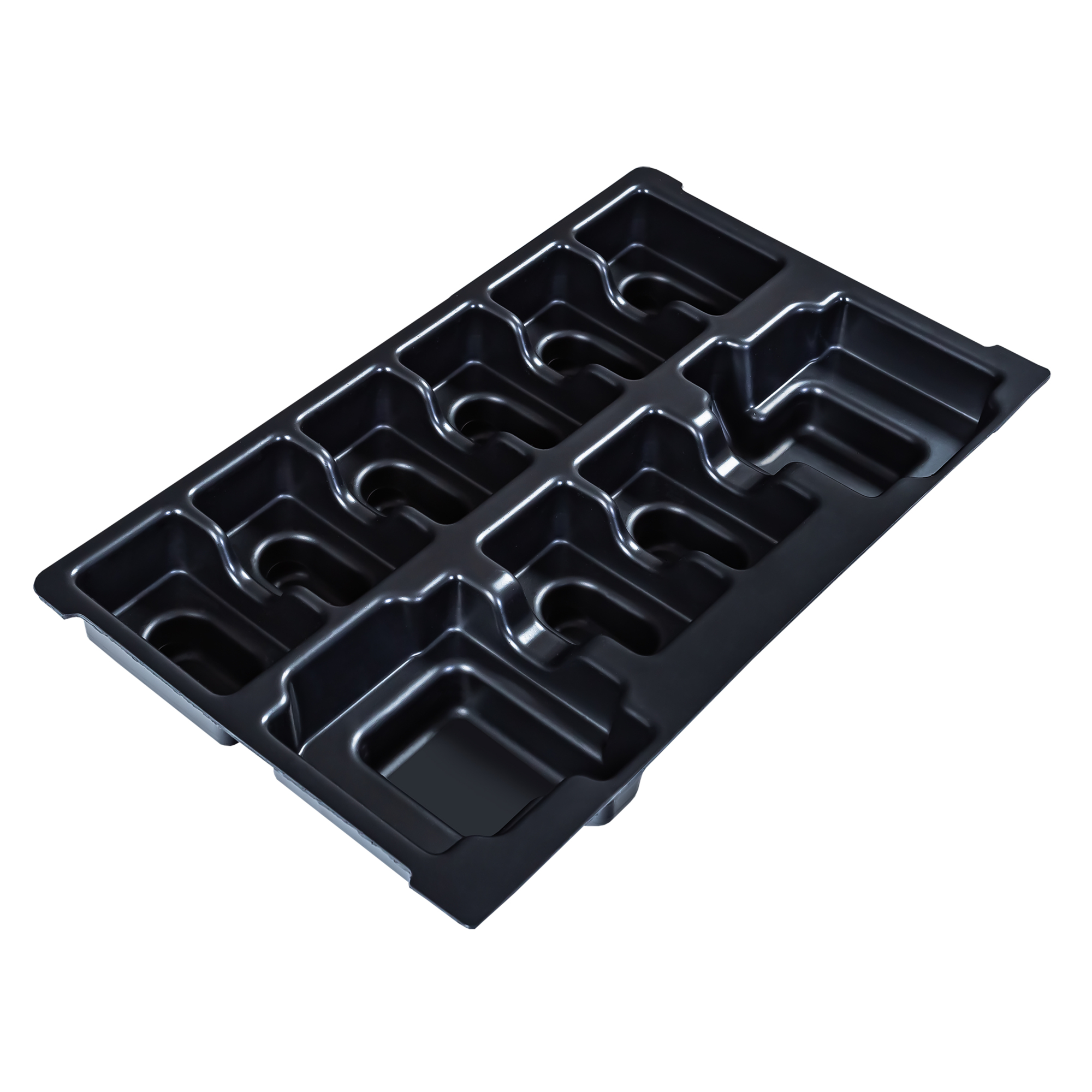 L-Boxx Baseline CAS Battery Insert — Custom-Fit, 100% Recycled Polystyrene, Secure Transport, Model# 6100000366